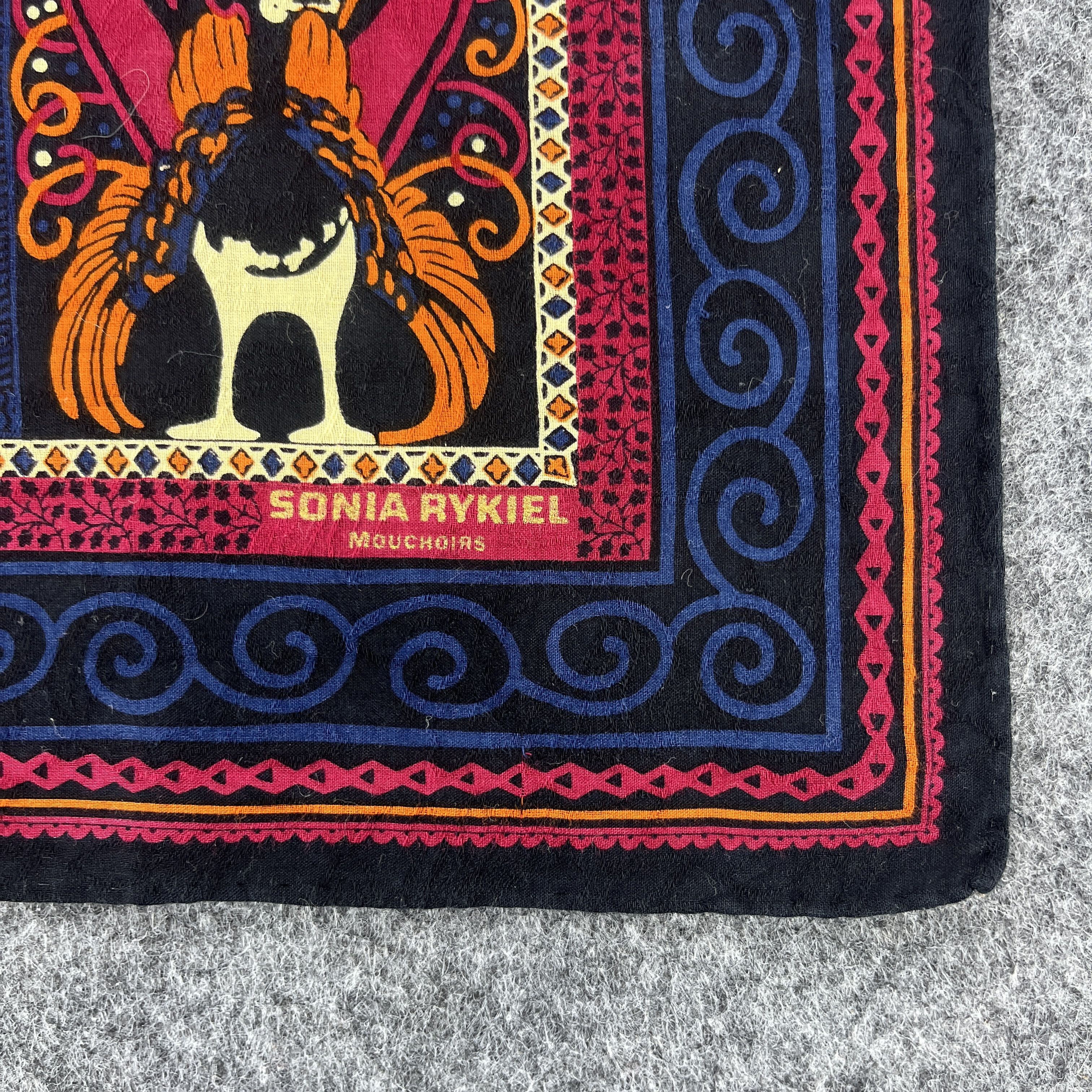 Sonia Rykiel Sonia Rykiel Handkerchief / Bandana / Neckerchief B052 Size ONE SIZE - 3 Thumbnail