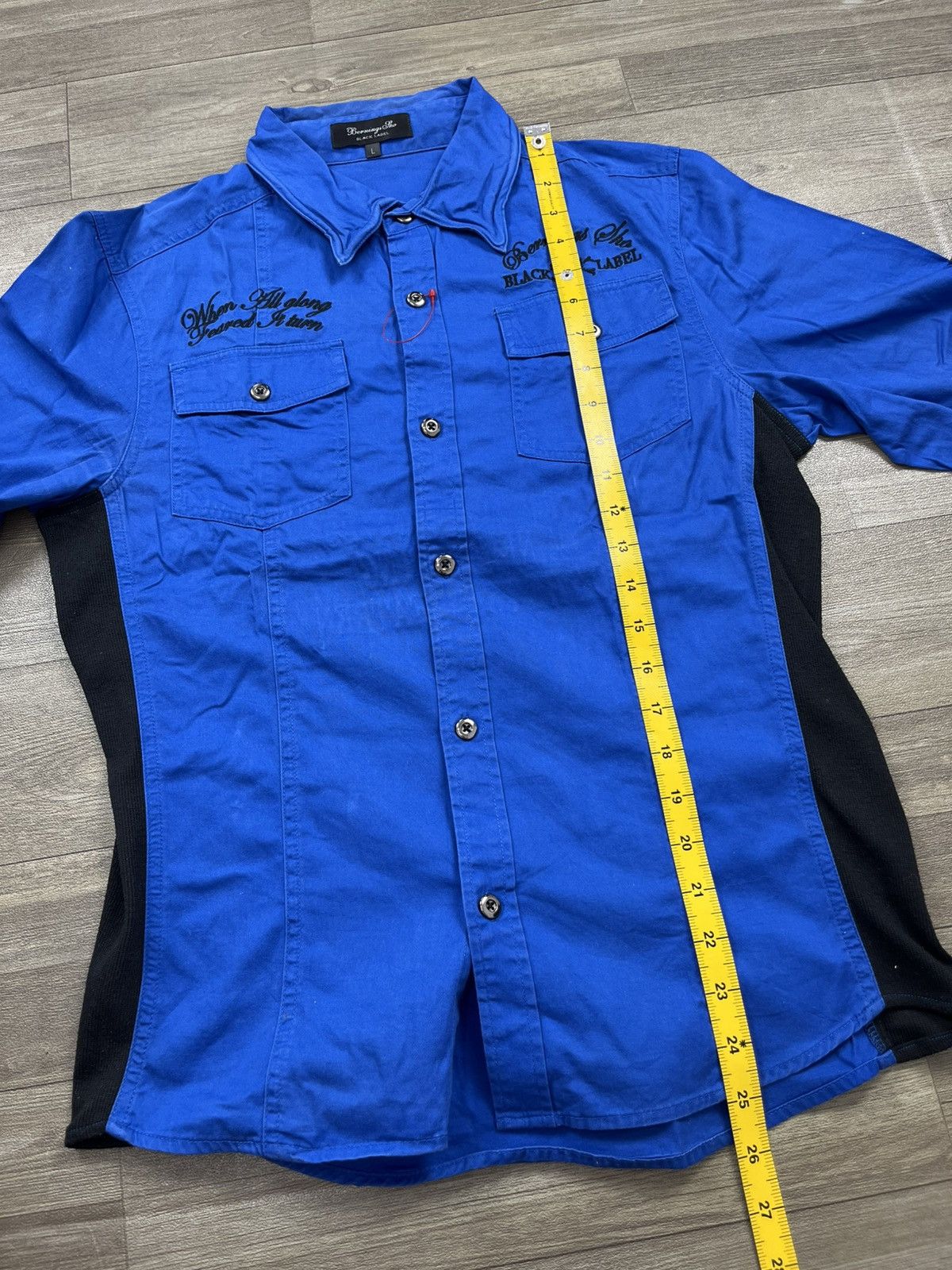 Japanese Brand Y2k Berning Sho skull ifsixwasnine punk Style Shirt Size US S / EU 44-46 / 1 - 7 Thumbnail
