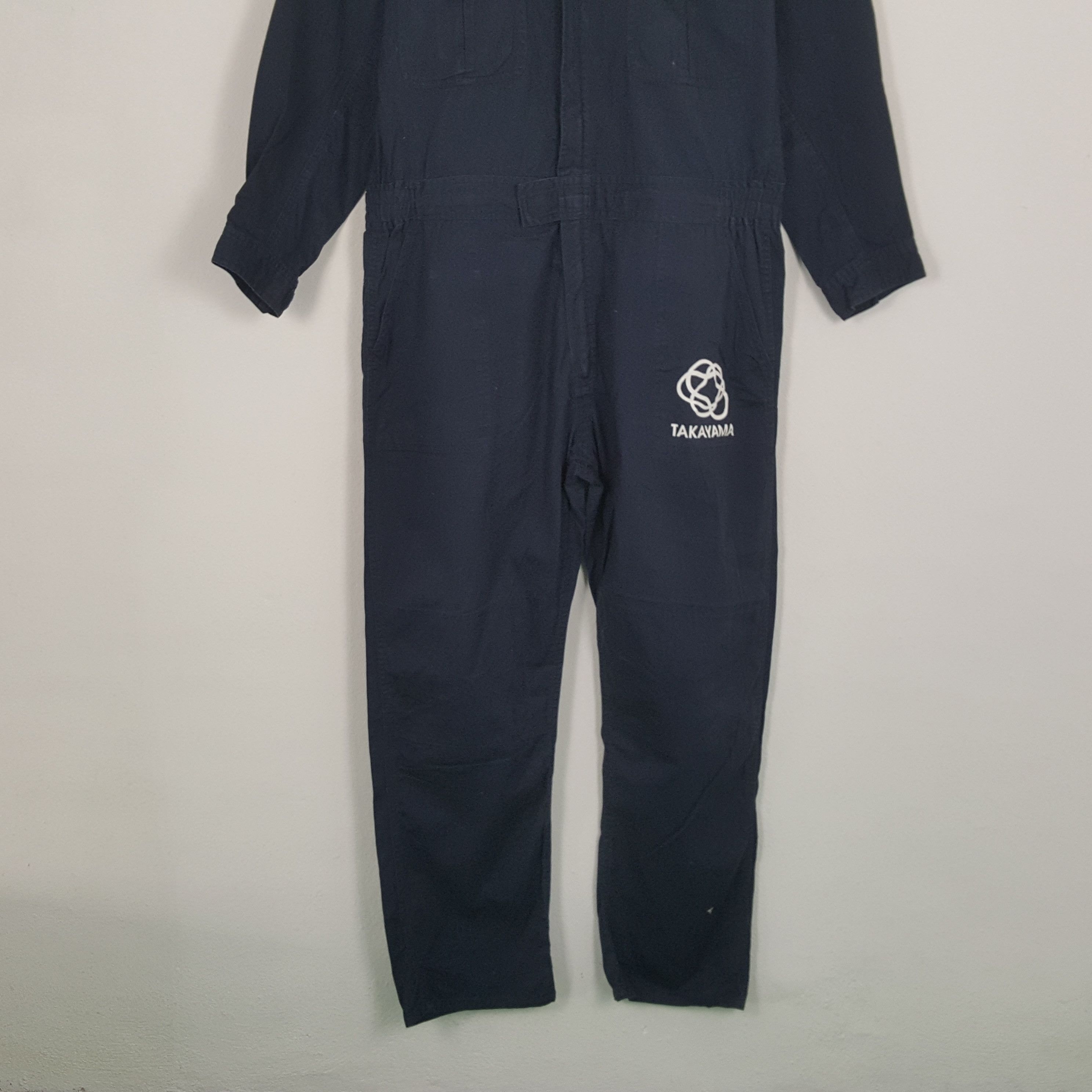 Vintage TAKAYAMA Japanese Workwear Style Coverall Jacket Size US XL / EU 56 / 4 - 6 Thumbnail