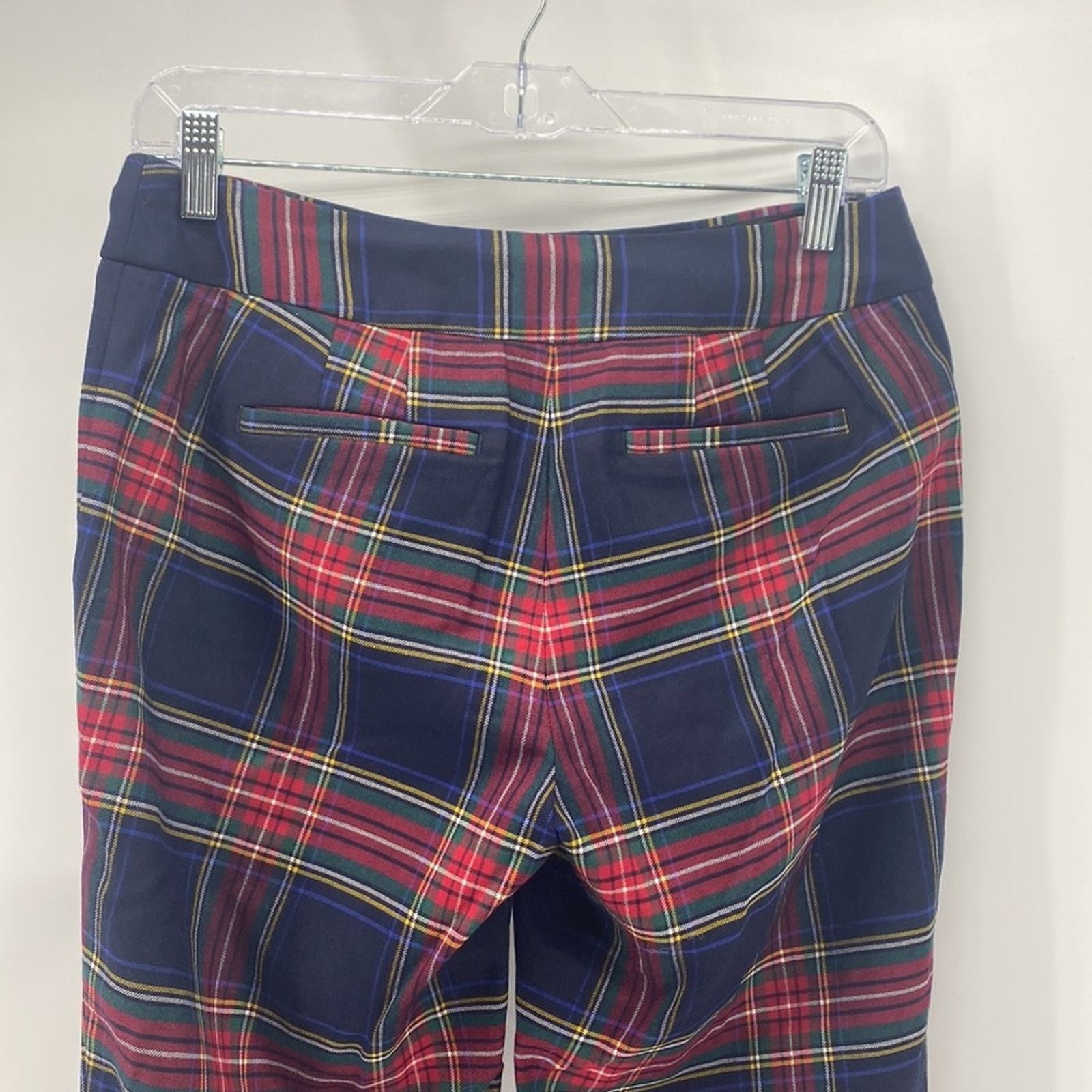 Other Talbots Hampshire Ankle plaid pants wool blend holiday sz 2 Size 26" / US 2 / IT 38 - 5 Thumbnail