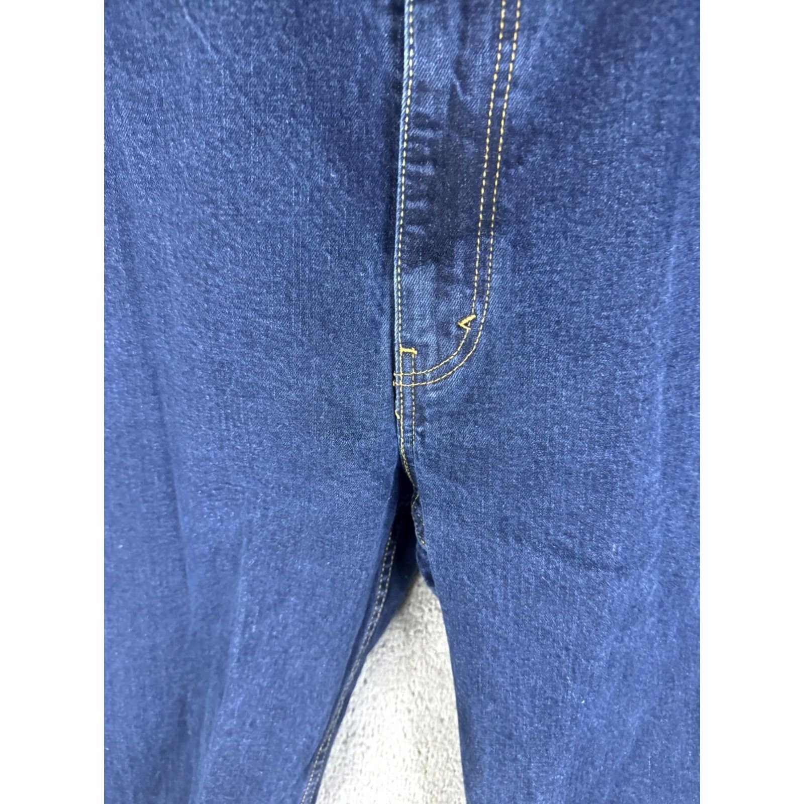 Levi's Levi's 550 Jeans Mens 44x29 Dark Blue Denim Relaxed Tapered Fit Size US 44 / EU 60 - 6 Thumbnail
