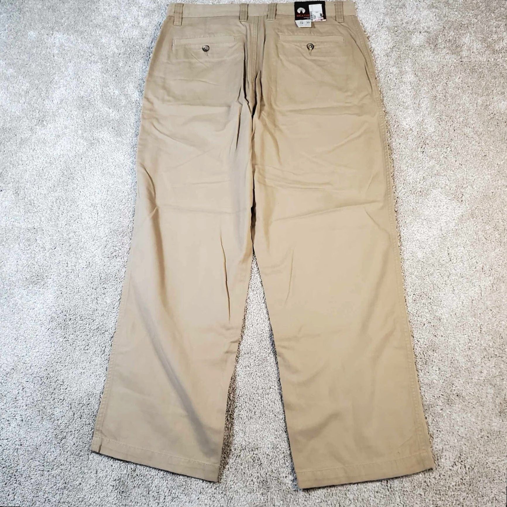 Weatherproof Weatherproof Mens Pants Chino Stretch Relaxed Fit 34x30 Multicolor Casual Workwear 34 Inseam Men Regular Size L Trousers Pants Size US 33 - 5 Thumbnail