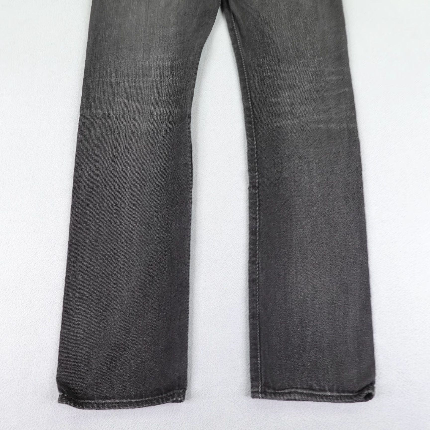 Levi's Levi's 501 Jeans Mens 32x34 Black Denim Button Fly Straight Regular Fit Denim Size US 31 - 7 Thumbnail