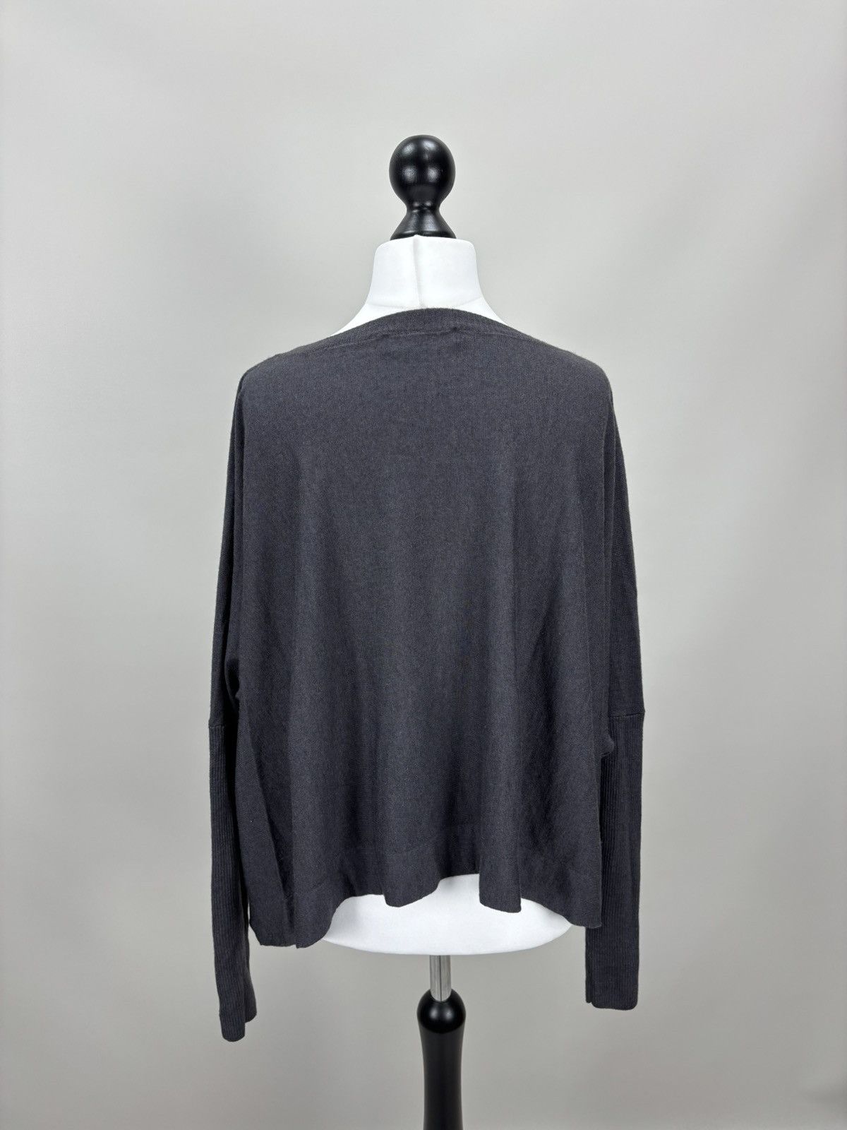 Rundholz Womens wool sweater Rundholz Black Label Size S Color Gray Size S / US 4 / IT 40 - 6 Thumbnail