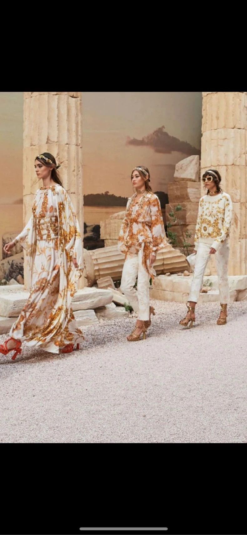 Chanel Chanel 18C Greek series gold silk shirt 2504-Nextarrow Size XS / US 0-2 / IT 36-38 - 8 Thumbnail