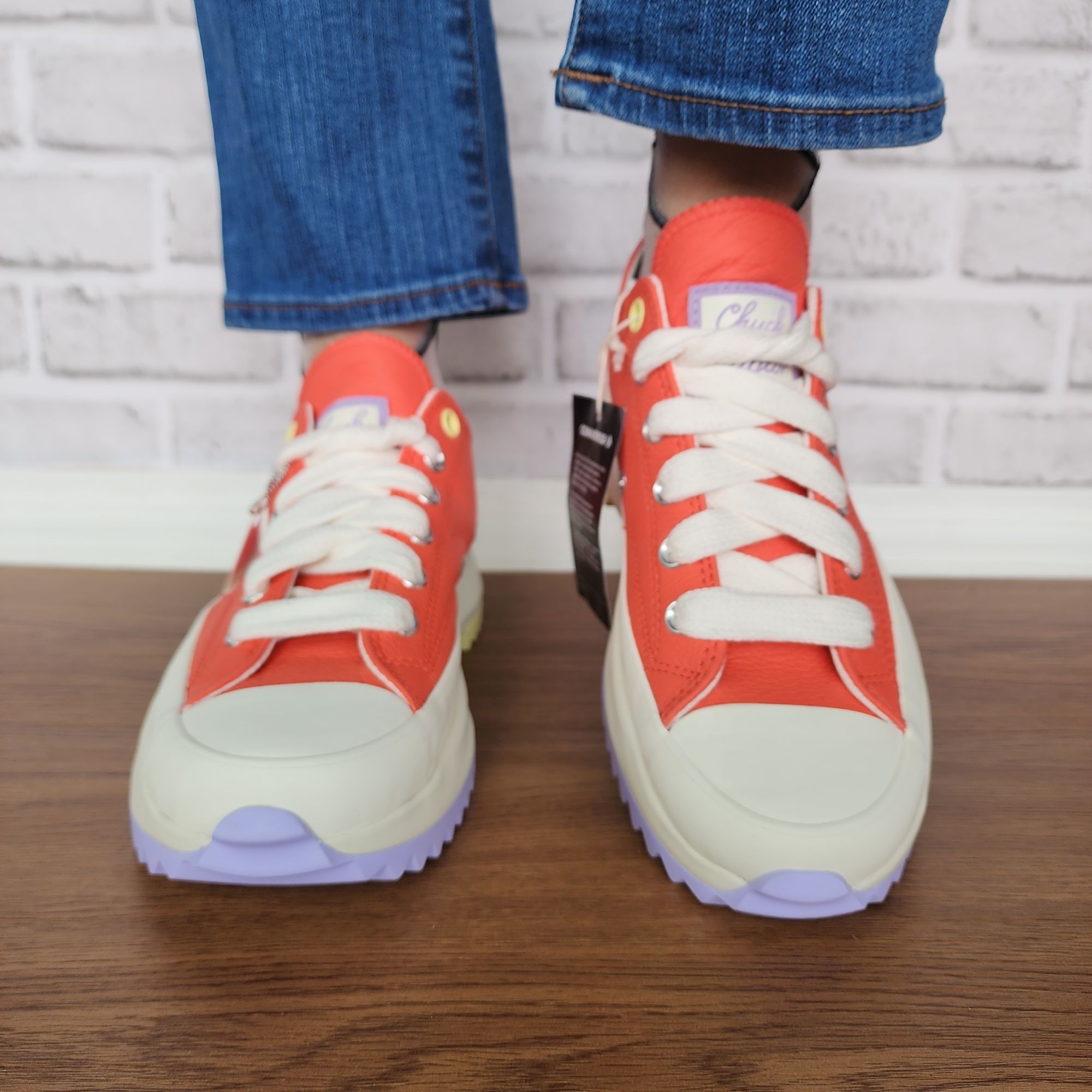 Converse ❤️Converse Run Star Hike Platform Color Pop Sz 6.5 Women's S Size US 6.5 / IT 36.5 - 5 Thumbnail