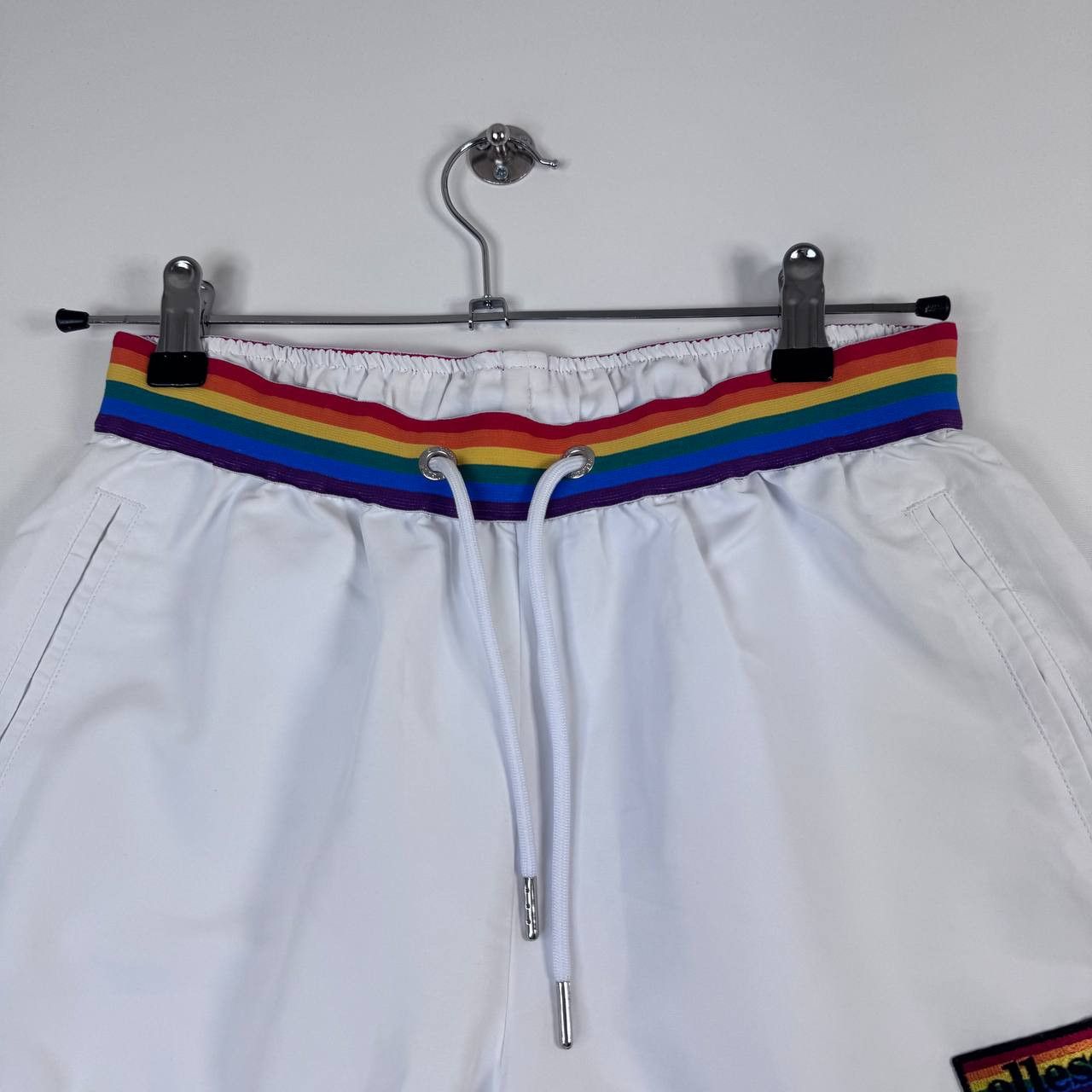 Ellesse Ellesse Rainbow Swim Shorts Pride White Beach Women Size M Size 32" / US 10 / IT 46 - 2 Thumbnail
