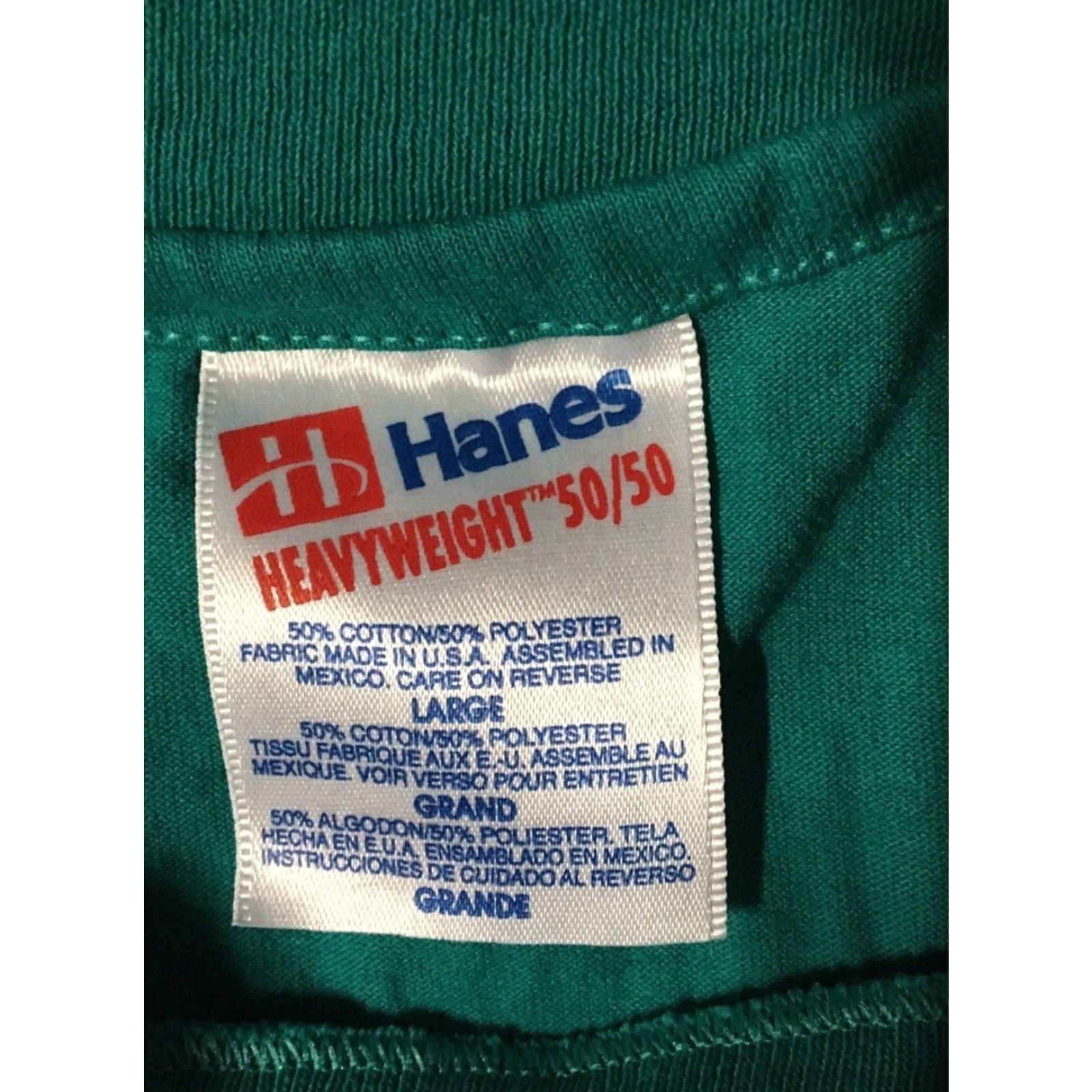 Vintage VINTAGE 90s Flu Vaccine Get Vaccinated Shirt L Green Funny Pharmacy Doctor Corona Grunge Size US L / EU 52-54 / 3 - 5 Thumbnail