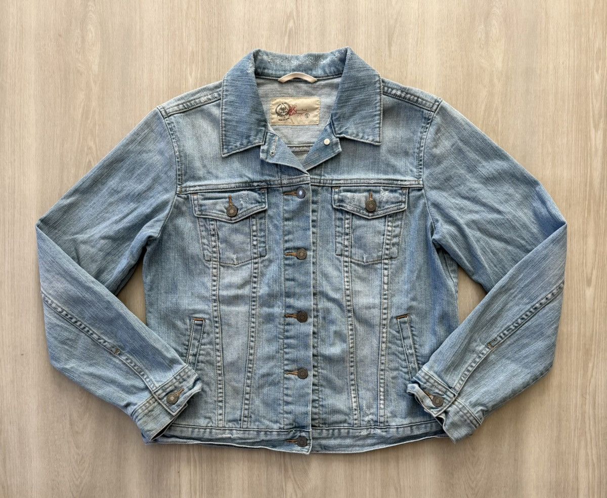 Gap Y2K GAP 1969 Limited Edition Denim Trucker Jean Jacket Sz L Size L / US 10 / IT 46 - 1 Thumbnail