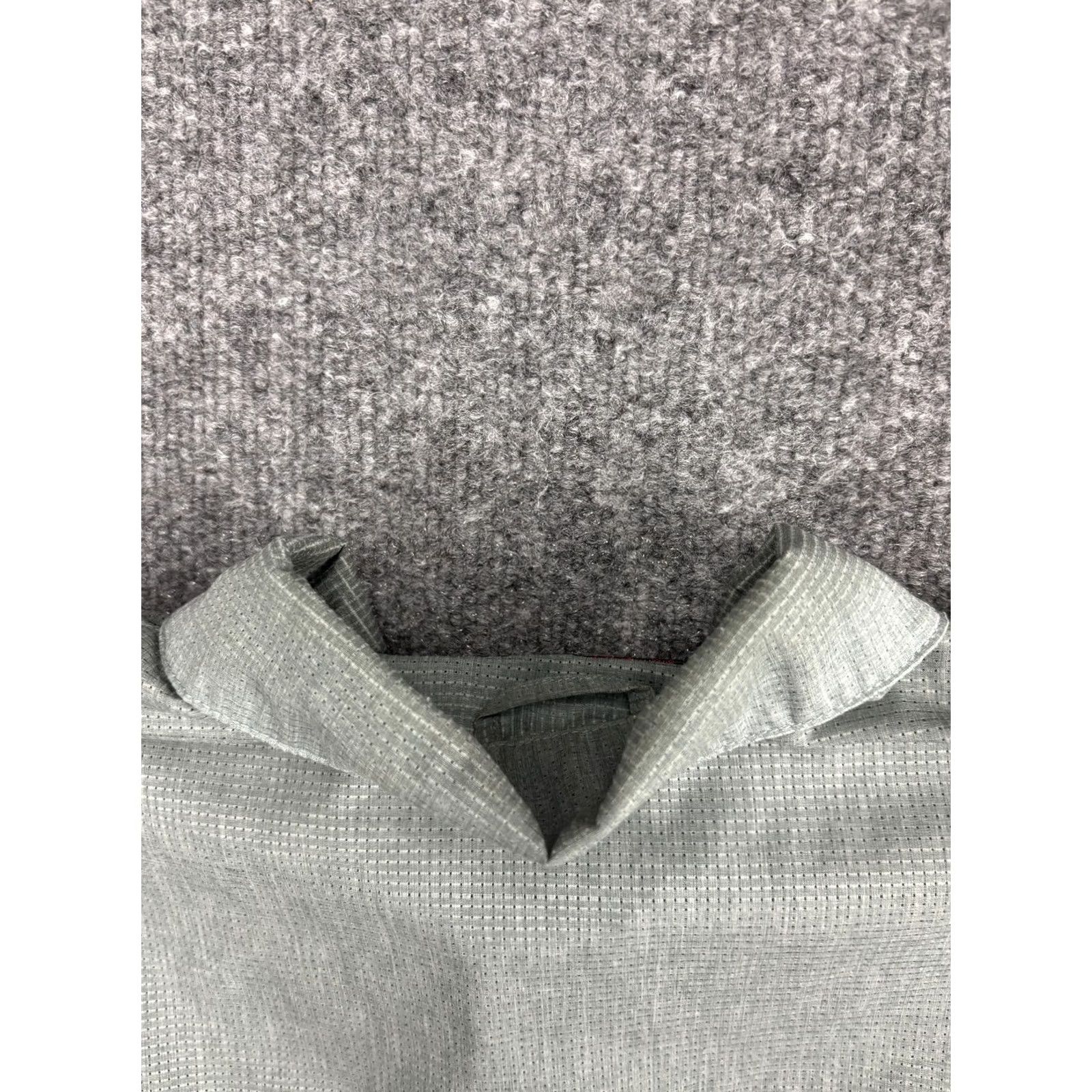 686 686 Canopy Woven Shirt Mens Large Gray Short Sleeve Button Front Zip Pocket Size US L / EU 52-54 / 3 - 8 Thumbnail
