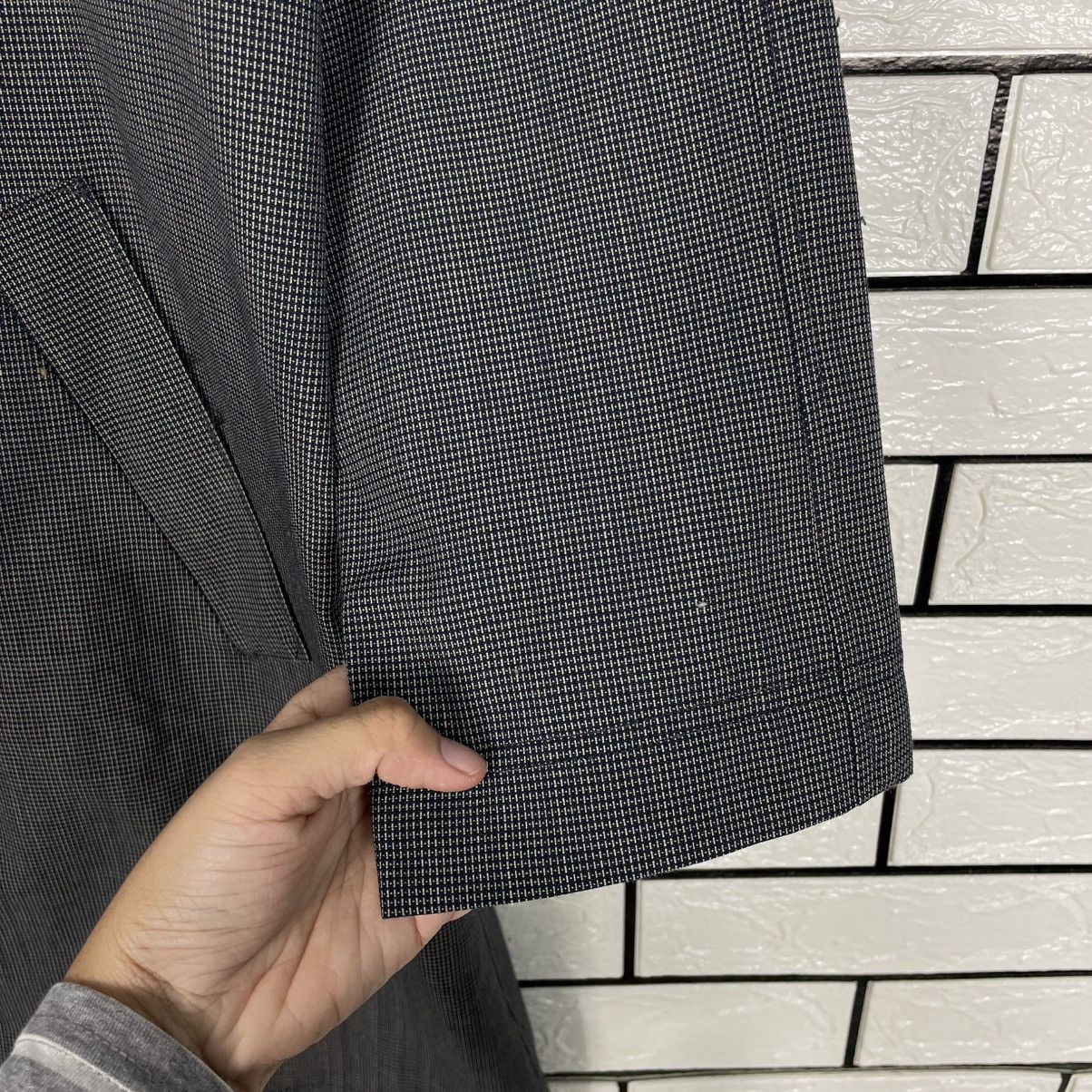 Japanese Brand Ined Houndstooth Coat Size S / US 4 / IT 40 - 14 Thumbnail