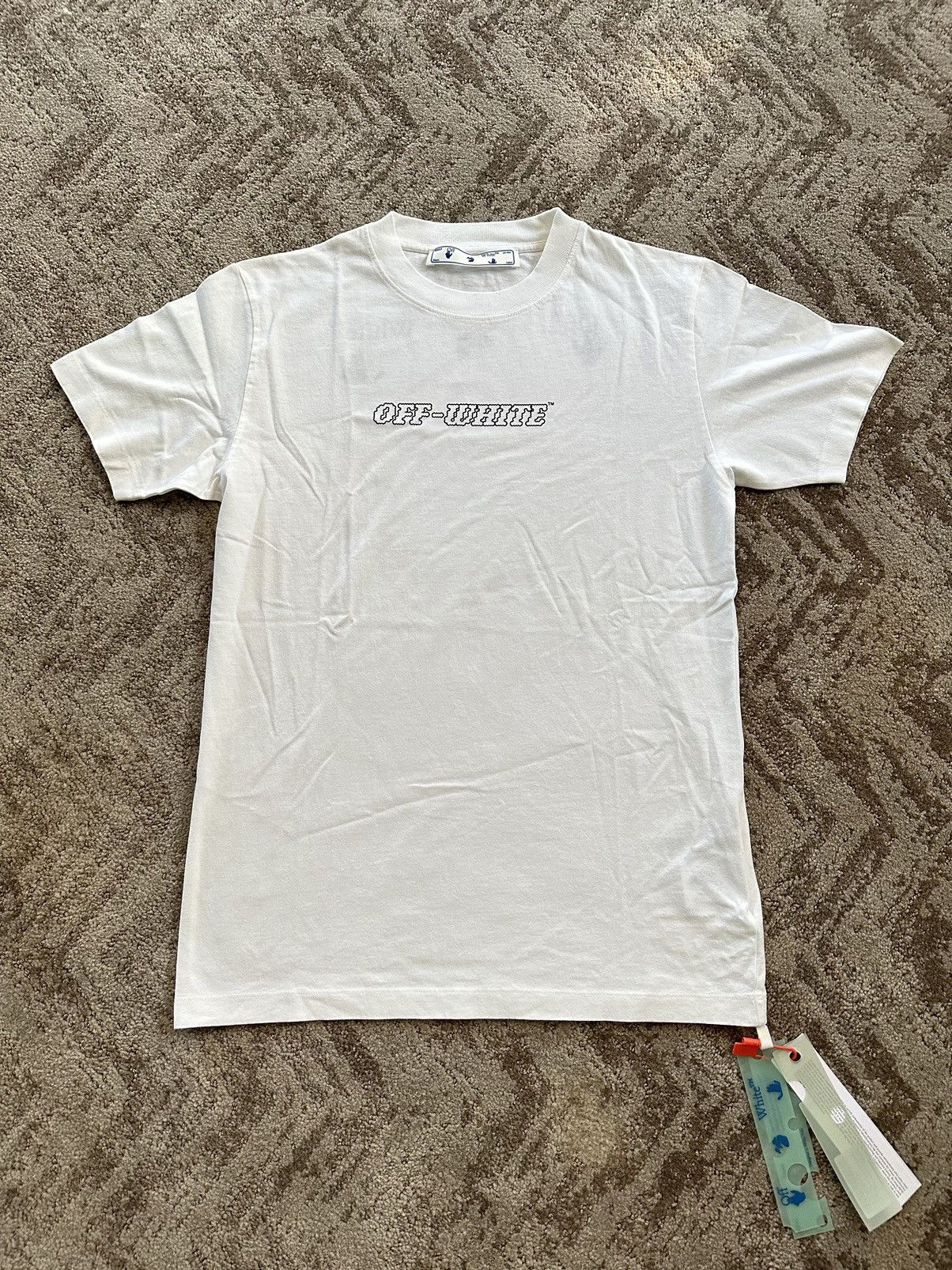 off-white パスカルtee off-white PASCAL PRINT L/S TEEロンTオフホワイト