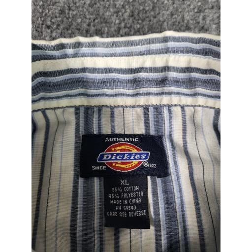 Dickies Dickies Pearl Snap Button Up Shirt Men Sz XL Striped Cowboy Size US XL / EU 56 / 4 - 6 Thumbnail