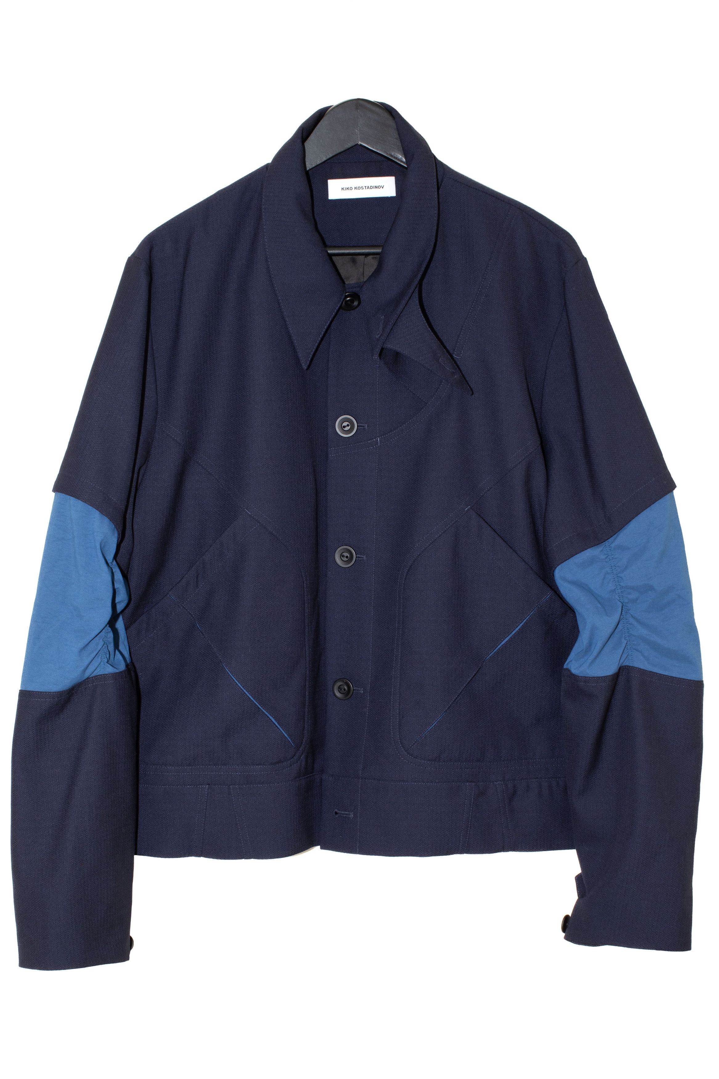 Kiko Kostadinov KASSEL BLOUSON 22AW YESTERNOW 00122022 - ORION BLUE Size 52R - 1 Thumbnail