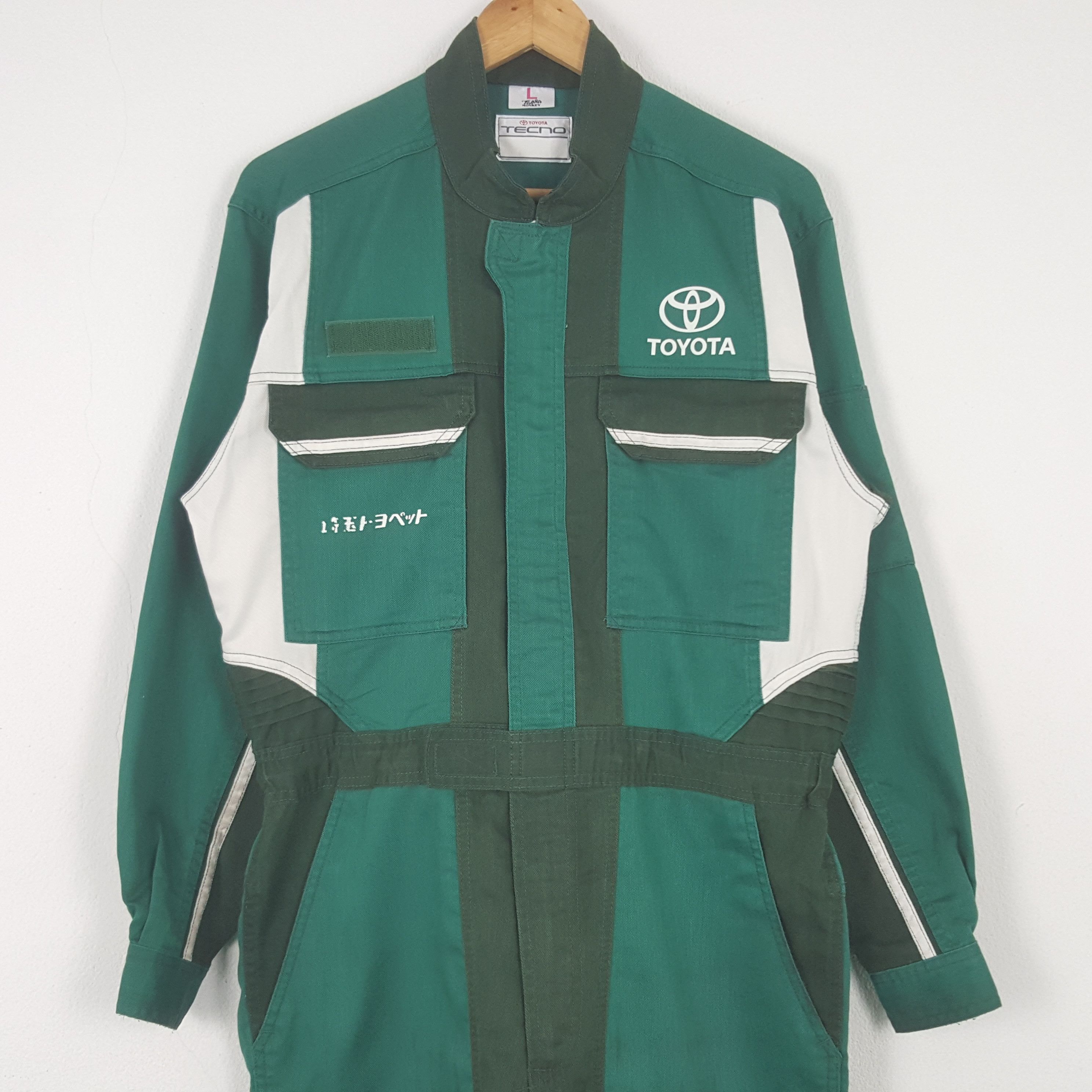 Japanese Brand Vintage Toyopet Japanese Racing Coverall Jacket RR22 Size US M / EU 48-50 / 2 - 5 Thumbnail