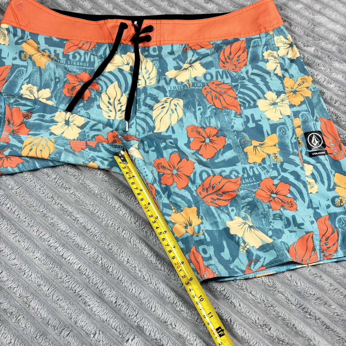 Volcom Volcom men’s sz 40 pull string inverted floral Boardshorts Size US 40 / EU 56 - 8 Thumbnail