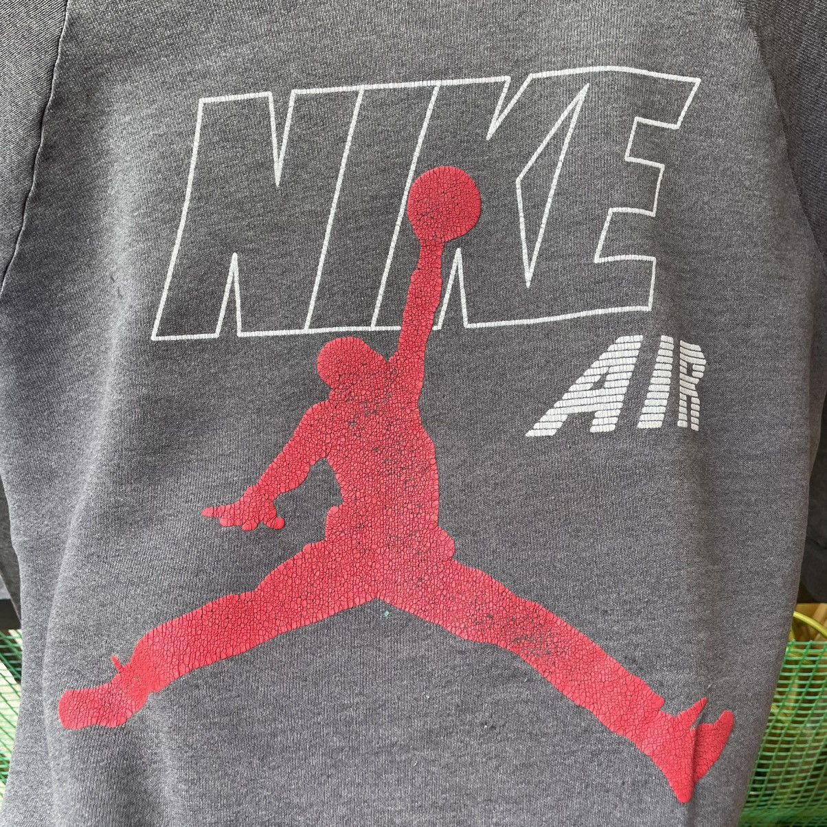 Nike 🔥Vintage 90s Nike Air Jordan OG Big Logo Jumper Sweatshirts Size US XS / EU 42 / 0 - 6 Thumbnail