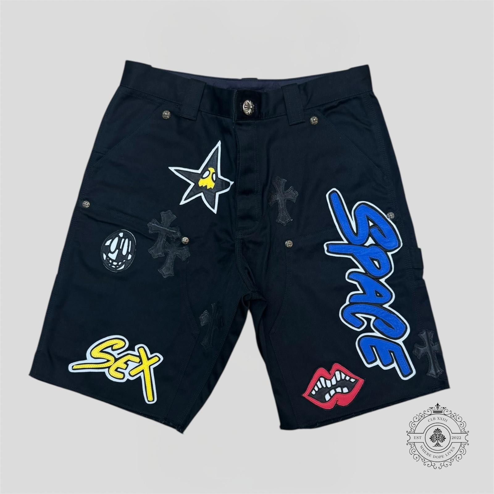 Chrome Hearts Chrome Hearts Matty Boy Patch Shorts Size US 32 / EU 48 - 1 Thumbnail
