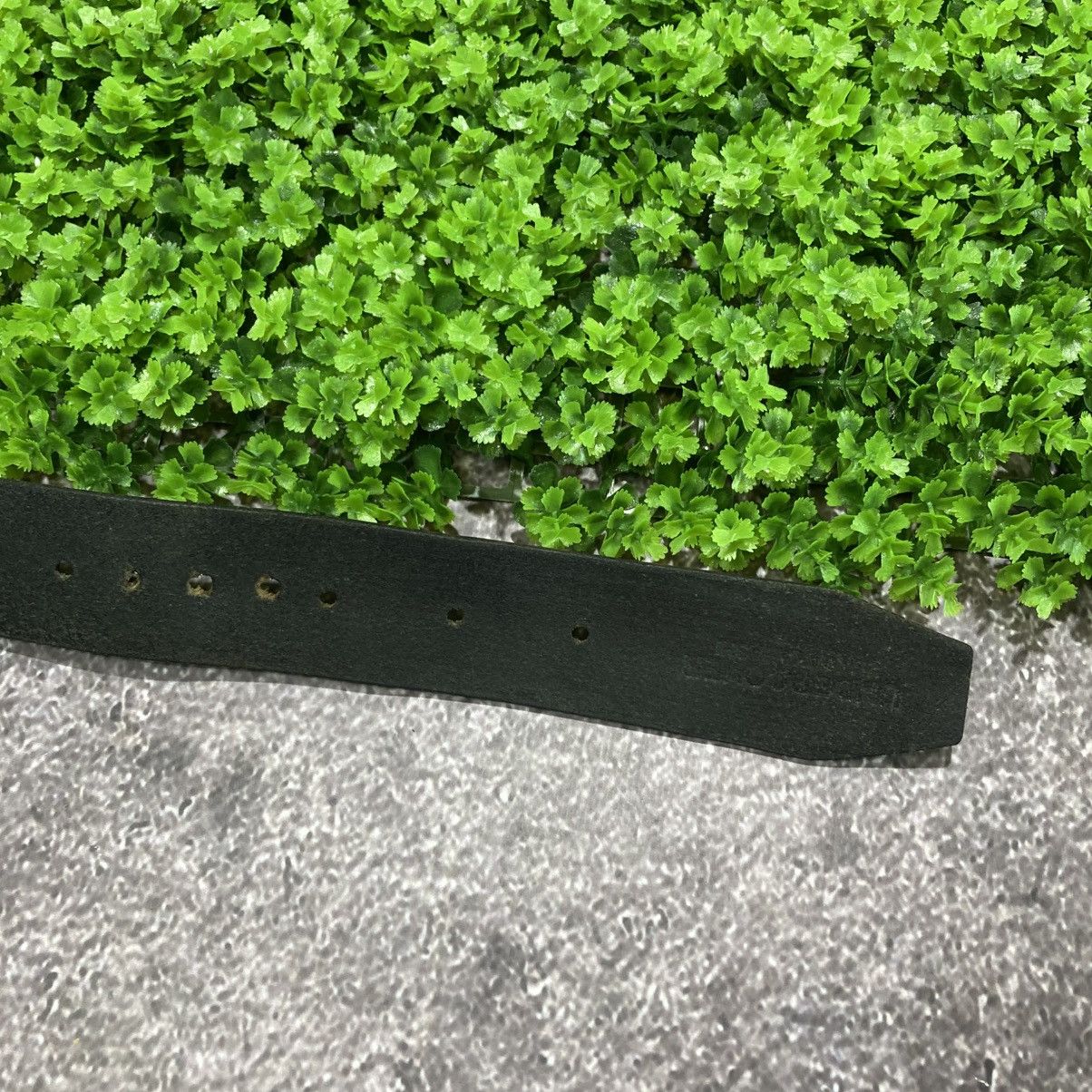 Undercover UNDERCOVER Jun Takahashi Leather Belt Black Silver Buckle Size ONE SIZE - 15 Thumbnail
