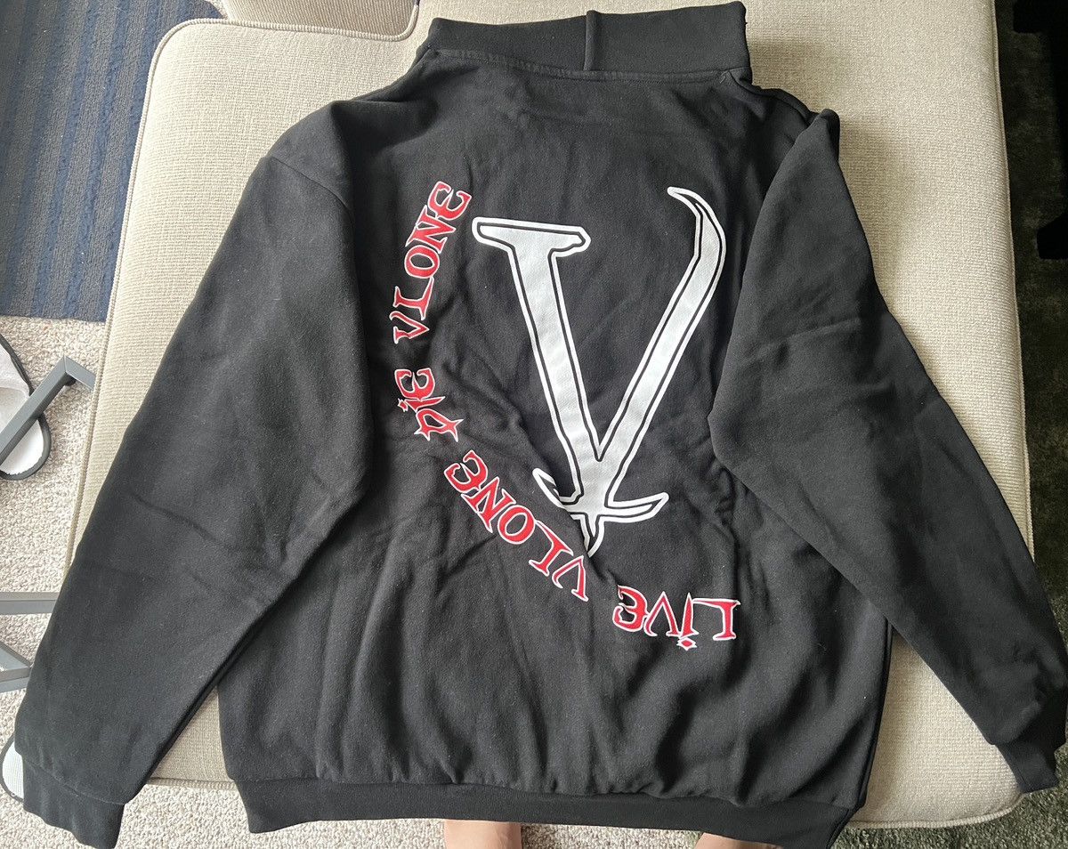 Vlone Vlone Authentic Black Hoodie Limited Addition Size XXL Size US XXL / EU 58 / 5 - 3 Thumbnail