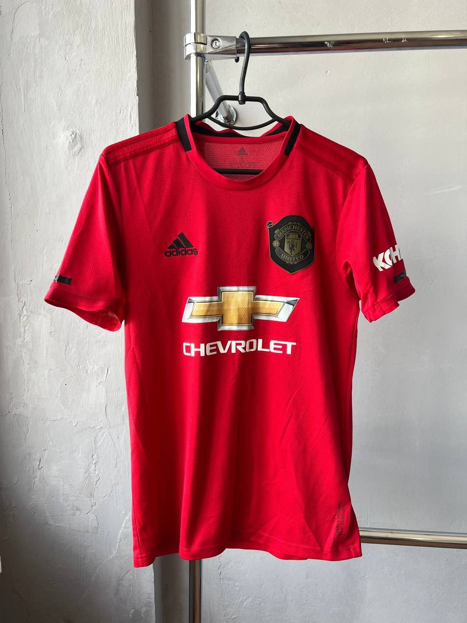 Adidas 2019/20 MANCHESTER UNITED HOME SOCCER JERSEY FOOTBALL SHIRT Size US S / EU 44-46 / 1 - 2 Thumbnail