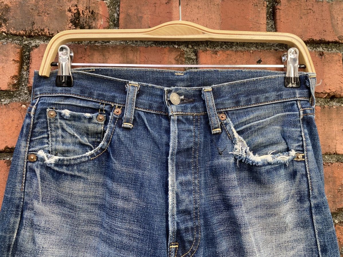 Levi's Vintage Clothing W30x29.5 Vintage levi's 501 redline big E made in JAPAN Size US 30 / EU 46 - 5 Thumbnail