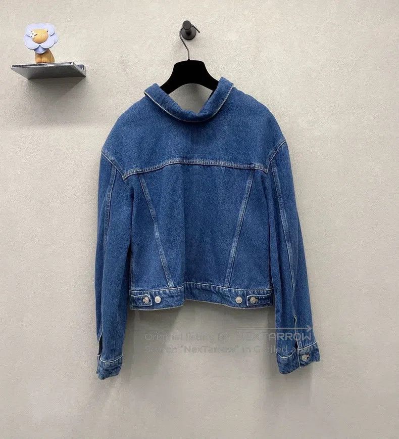 Balenciaga Balenciaga Blue Denim Jacket Size XS / US 0-2 / IT 36-38 - 2 Thumbnail
