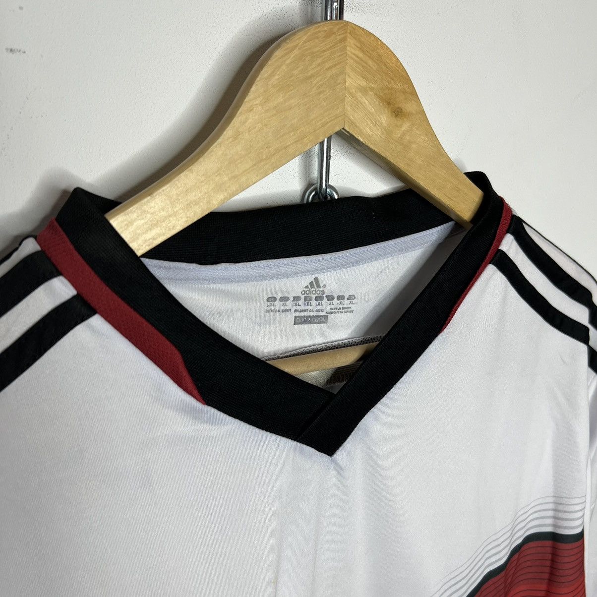 Adidas 2013 2014 Adidas Germany jersey Size US XL / EU 56 / 4 - 5 Thumbnail
