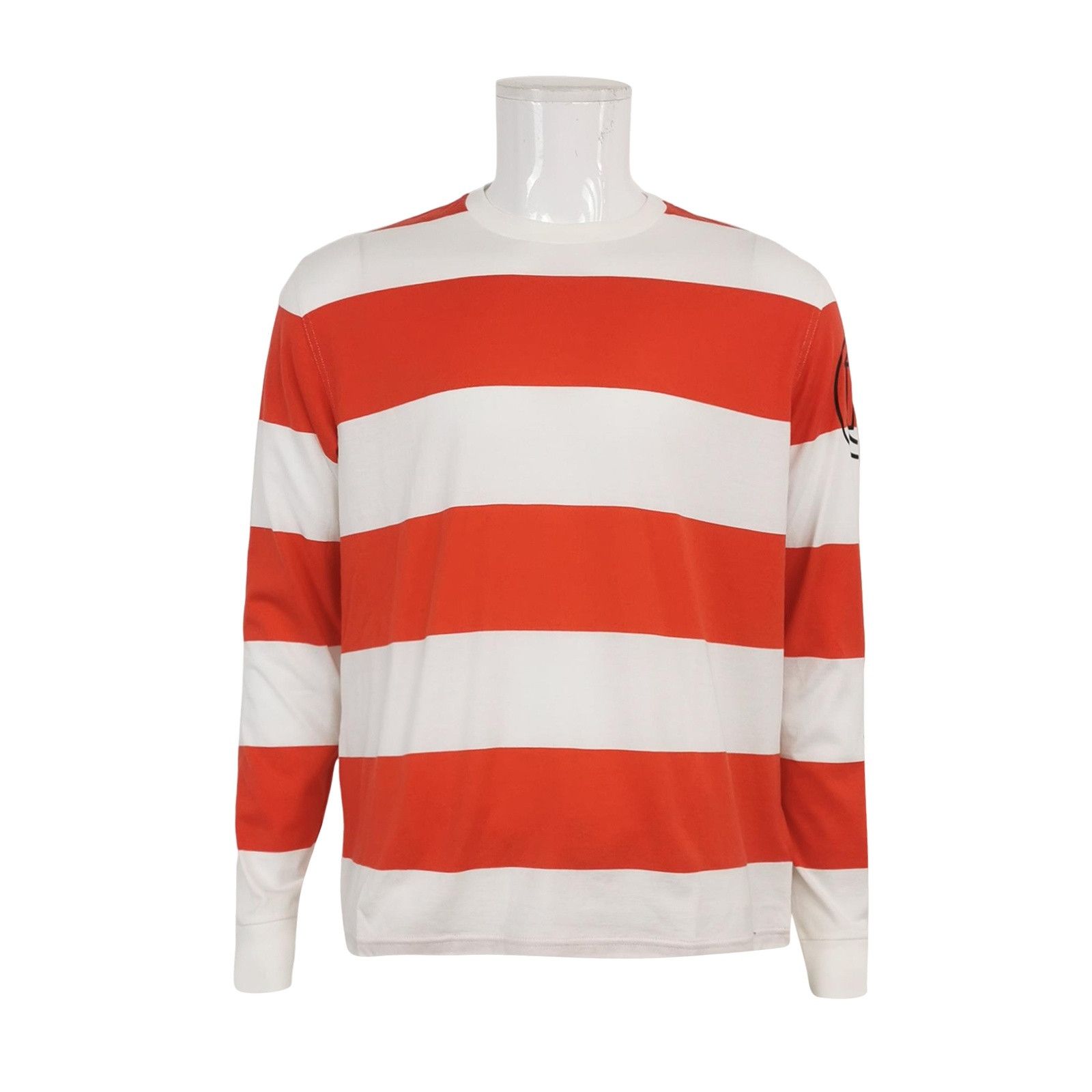Burberry Burberry Striped Logo Long Sleeve T-Shirt S Size US S / EU 44-46 / 1 - 1 Thumbnail