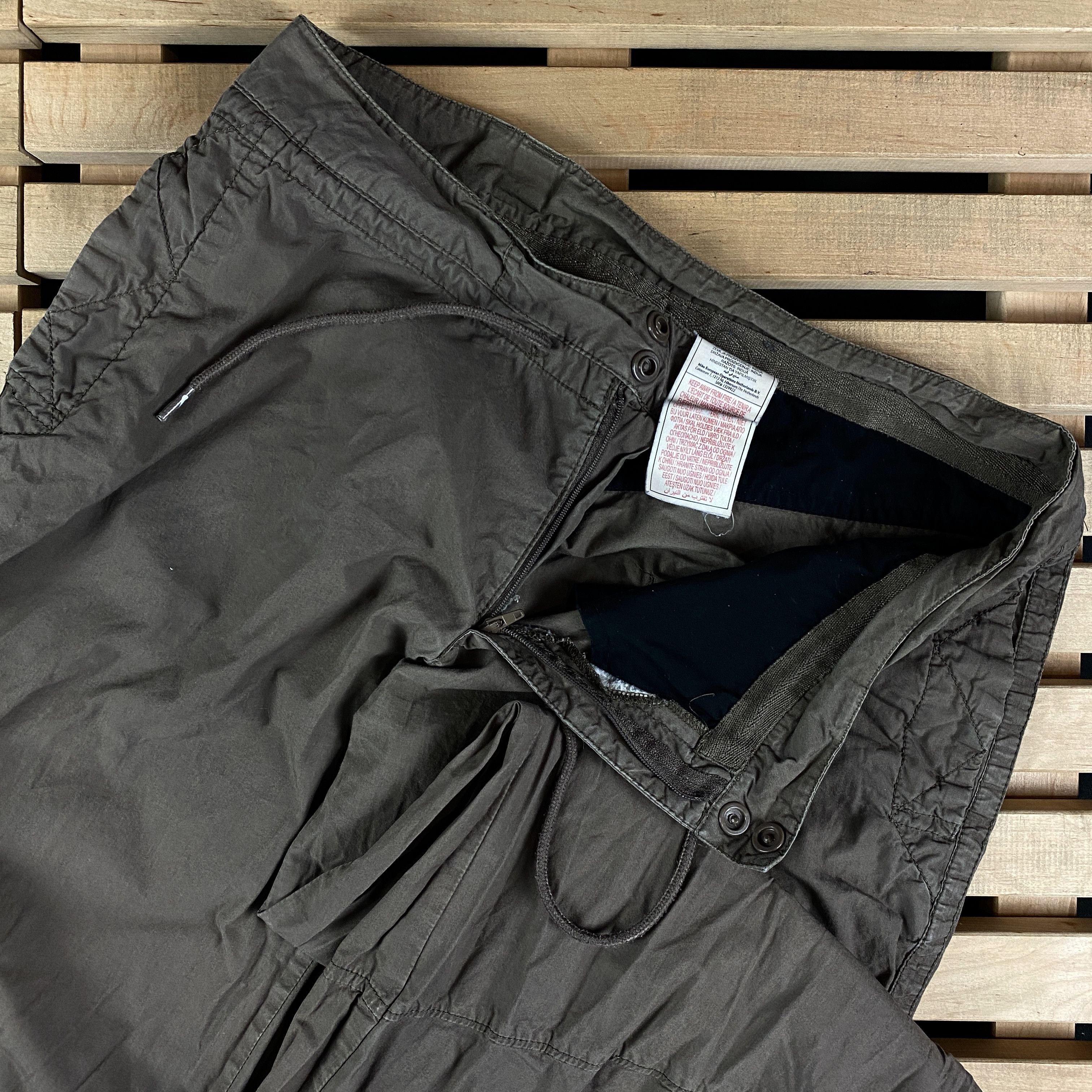 Nike × Vintage Womens Vintage Pants On Ties Nike Size L Cotton Size 30" / US 8 / IT 44 - 4 Thumbnail