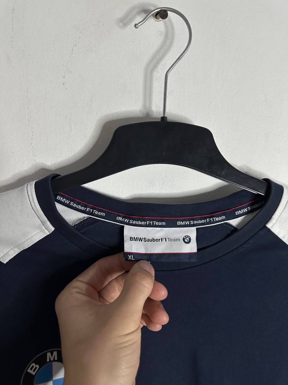 BMW BMW Sauber F1 Team Petronas Racing Shirt Navy White Size XL Size US XL / EU 56 / 4 - 4 Thumbnail
