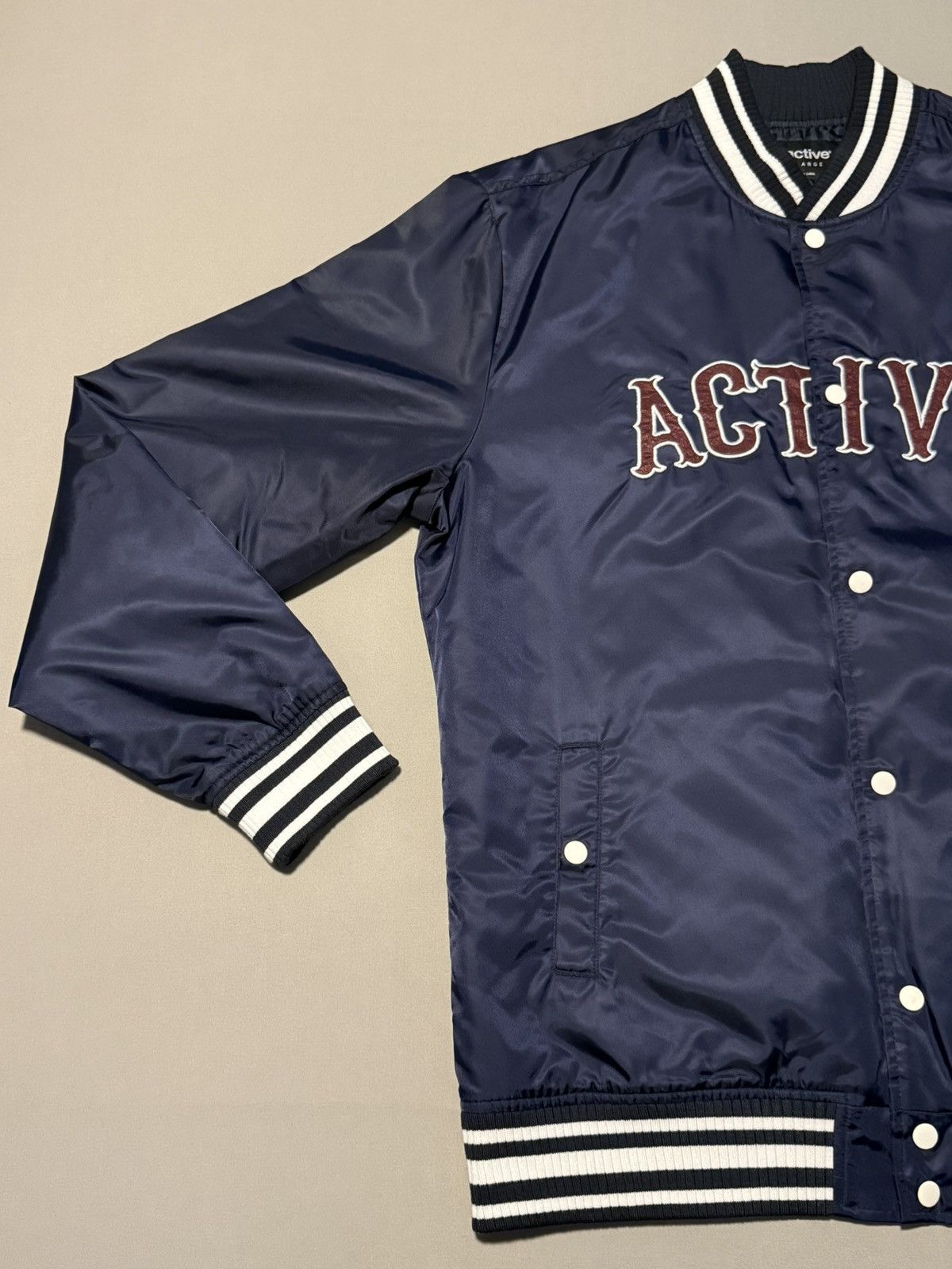 Active Ride Shop Active Ride Shop Snap Button Baseball Jacket Like New VNDS Size US XL / EU 56 / 4 - 3 Thumbnail
