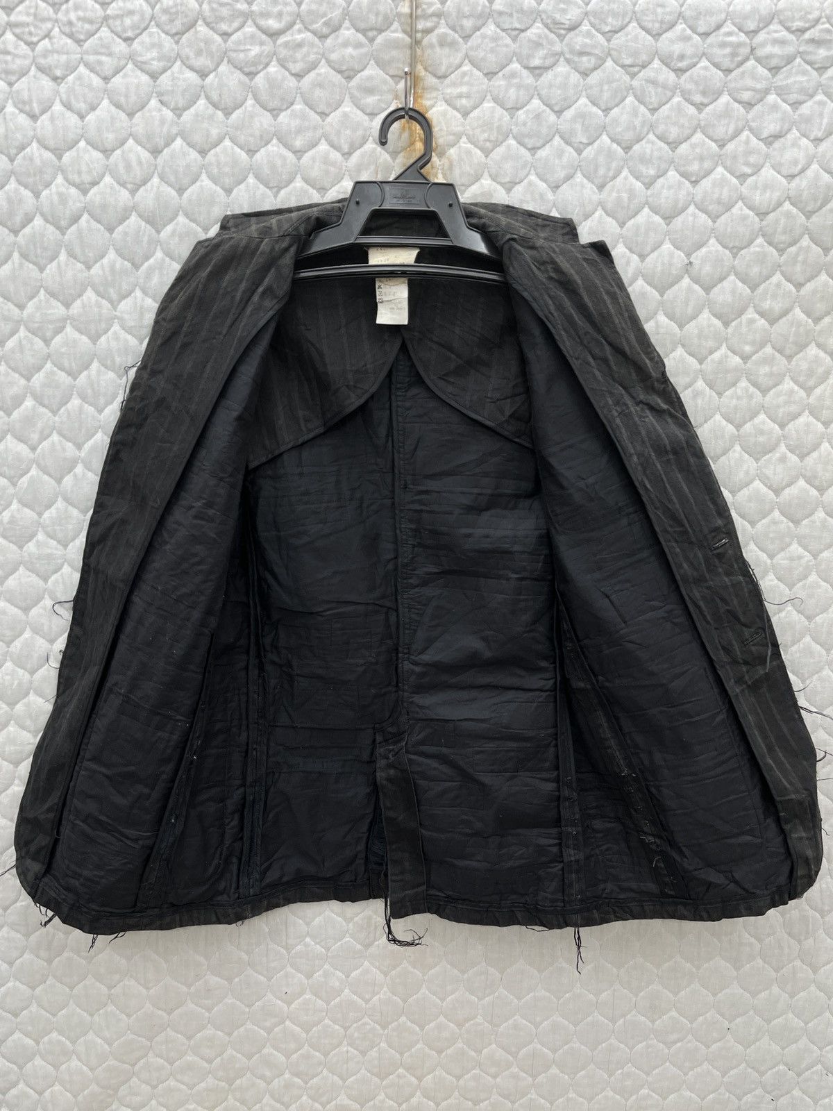 Le Grande Bleu (L.G.B.) 🔥🔥🔥ARCHIVE VINAGE IRISH RAG CLOTH GHOST PUNK JACKET Size US S / EU 44-46 / 1 - 7 Thumbnail