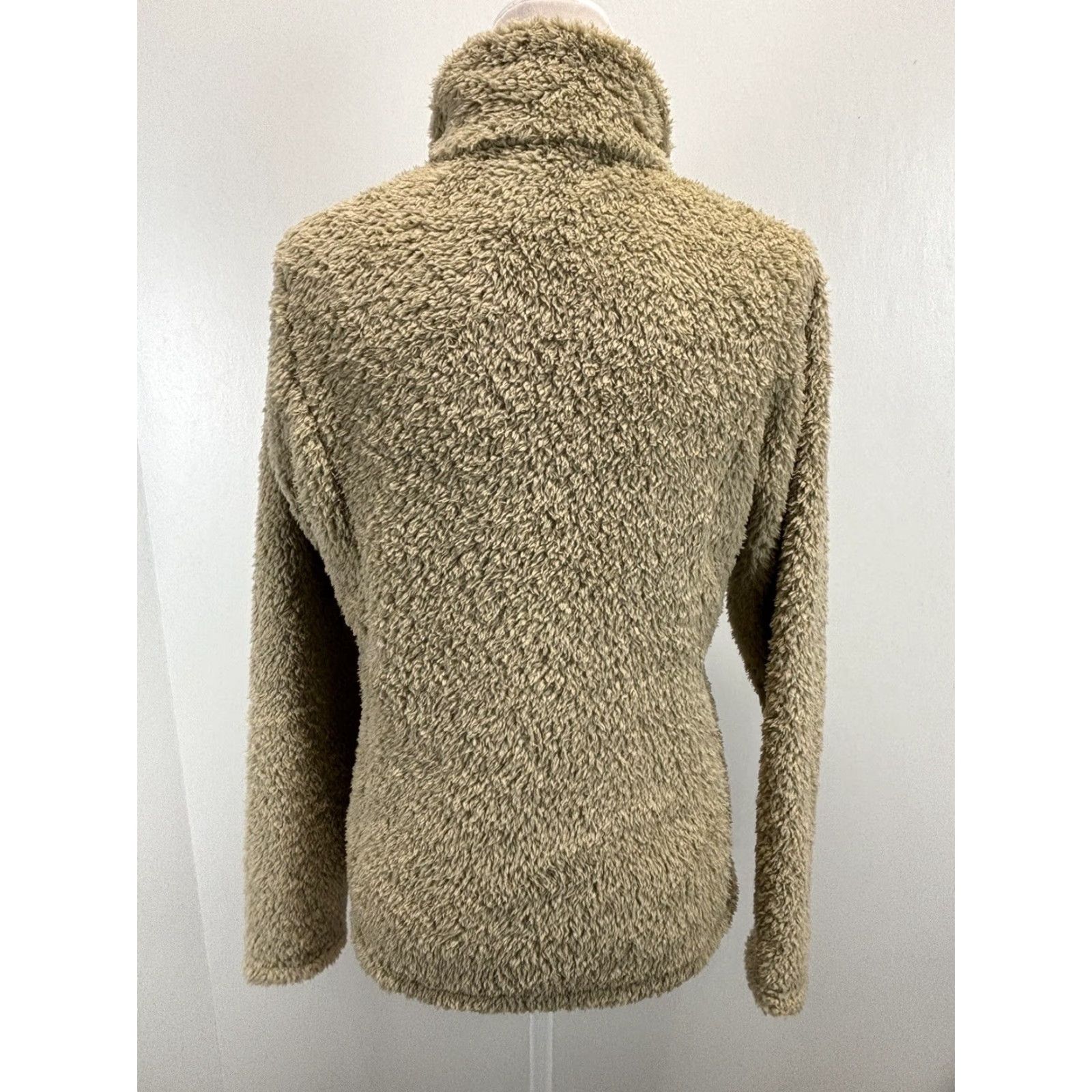 Patagonia Patagonia Women’s Los Gatos Fleece Jacket Sz Medium 1/4 Zip Tan Brown Size M / US 6-8 / IT 42-44 - 3 Thumbnail