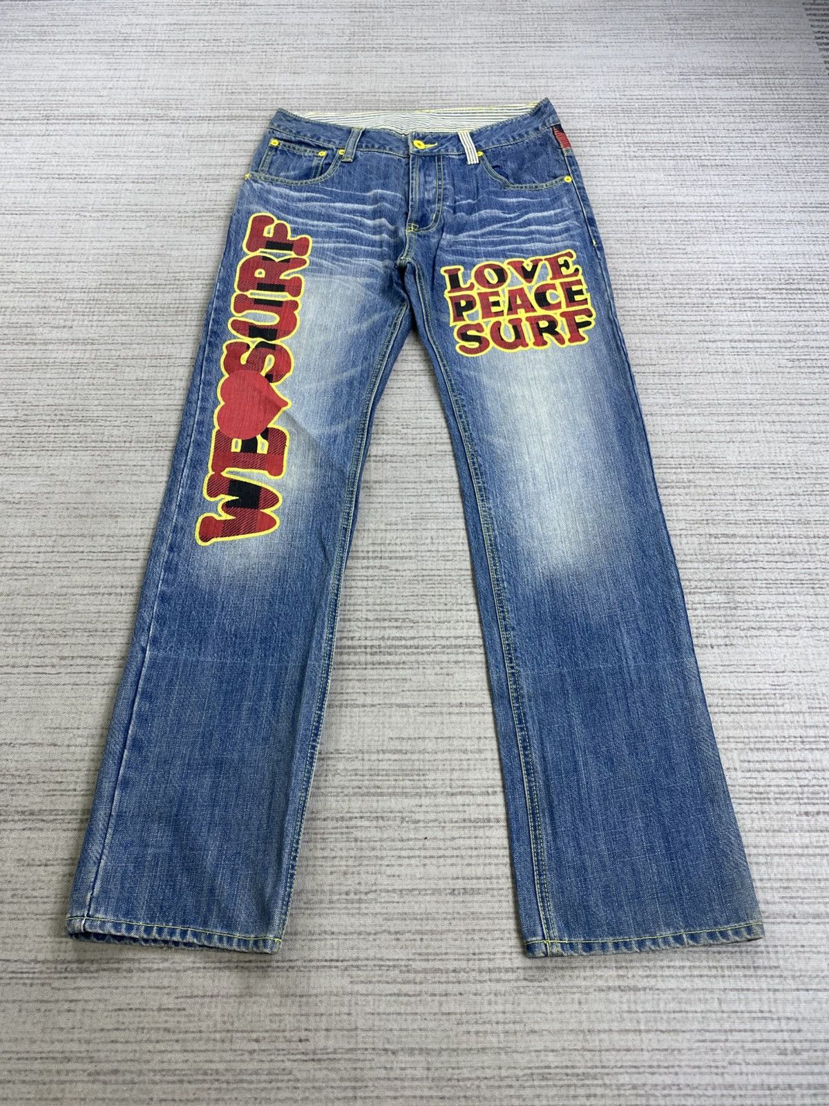 Japanese Brand × Le Grande Bleu (L.G.B.) × Vintage Vintage Clone Devgru Rare Denim Pants Size US 30 / EU 46 - 1 Thumbnail