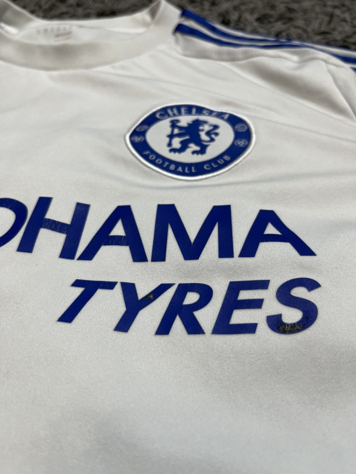 Vintage CHELSEA SOCCER JERSEY 15/16 AWAY FOOTBALL SHIRT MENS Y2K Size US M / EU 48-50 / 2 - 3 Thumbnail