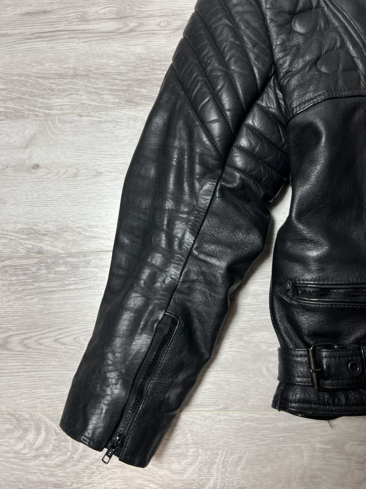 Other AKITO Heavyweight Biker Motorcycle Leather Jacket Racing Size US M / EU 48-50 / 2 - 6 Thumbnail