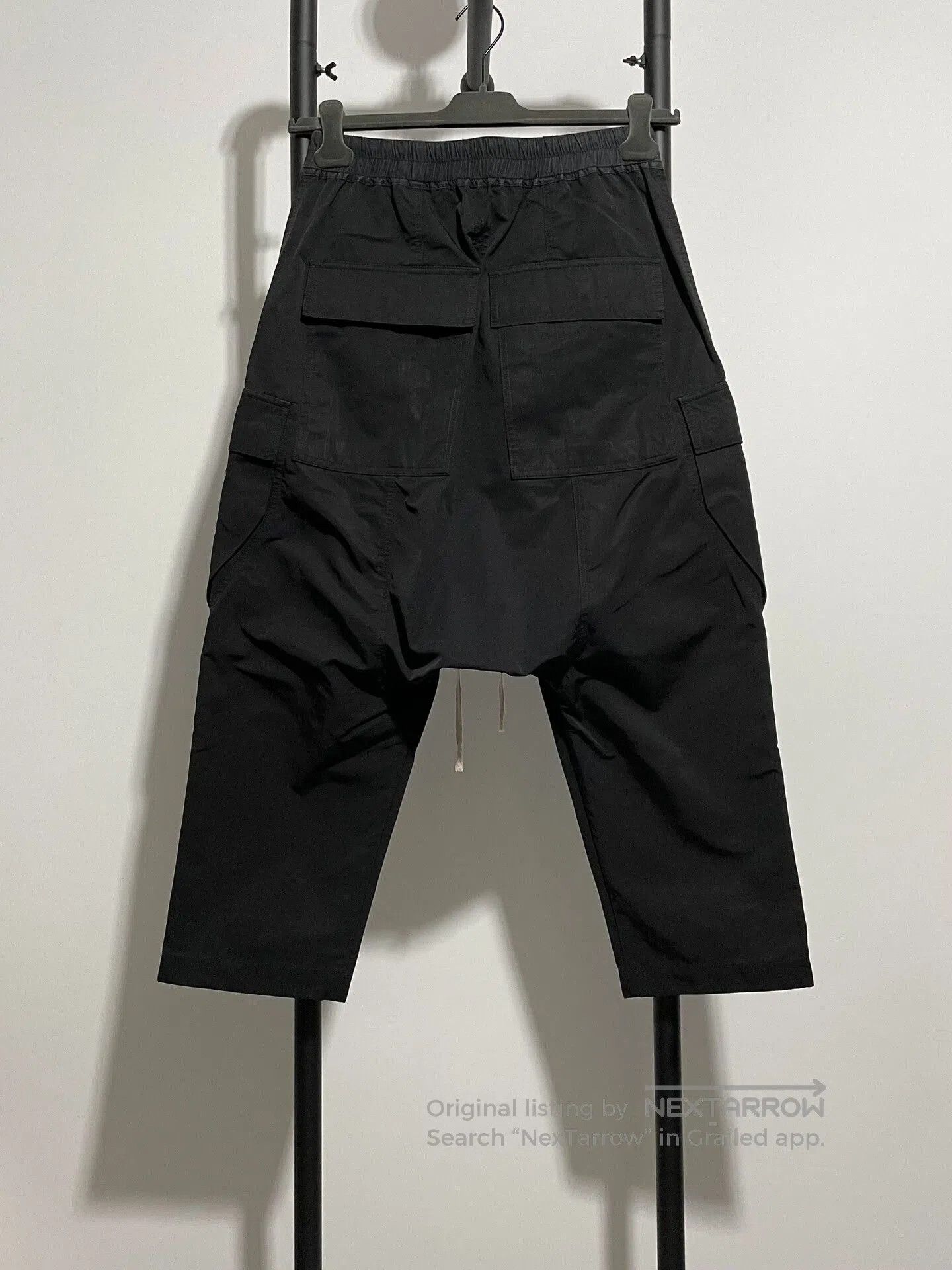 Rick Owens black rick owens cargo pants size 46. Size US 36 / EU 52 - 2 Thumbnail