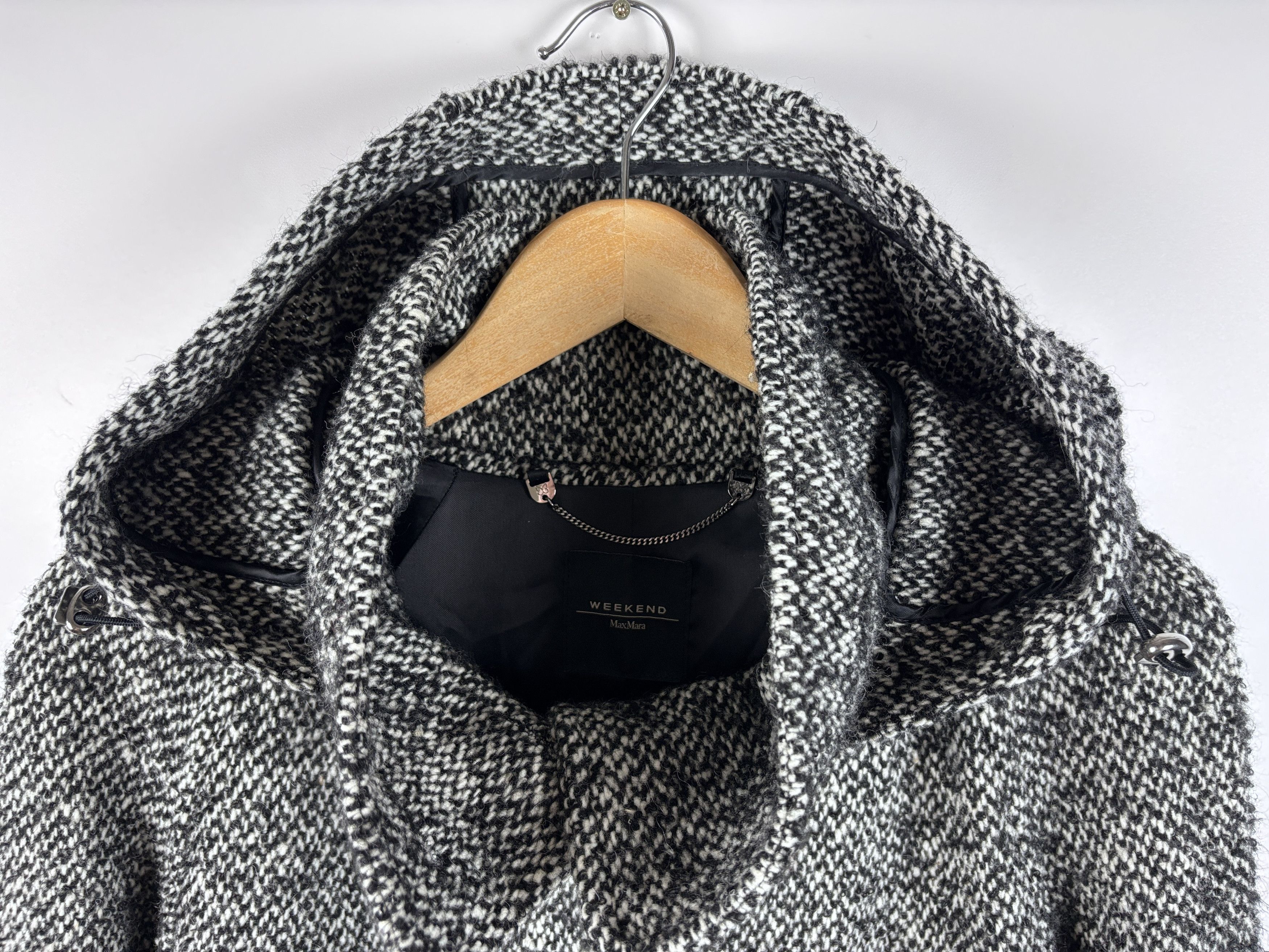 Max Mara × Weekend Max Mara Weekend Max Mara Tweed Wool Alpaca Mohair Coat Size US 8 Size M / US 6-8 / IT 42-44 - 2 Thumbnail