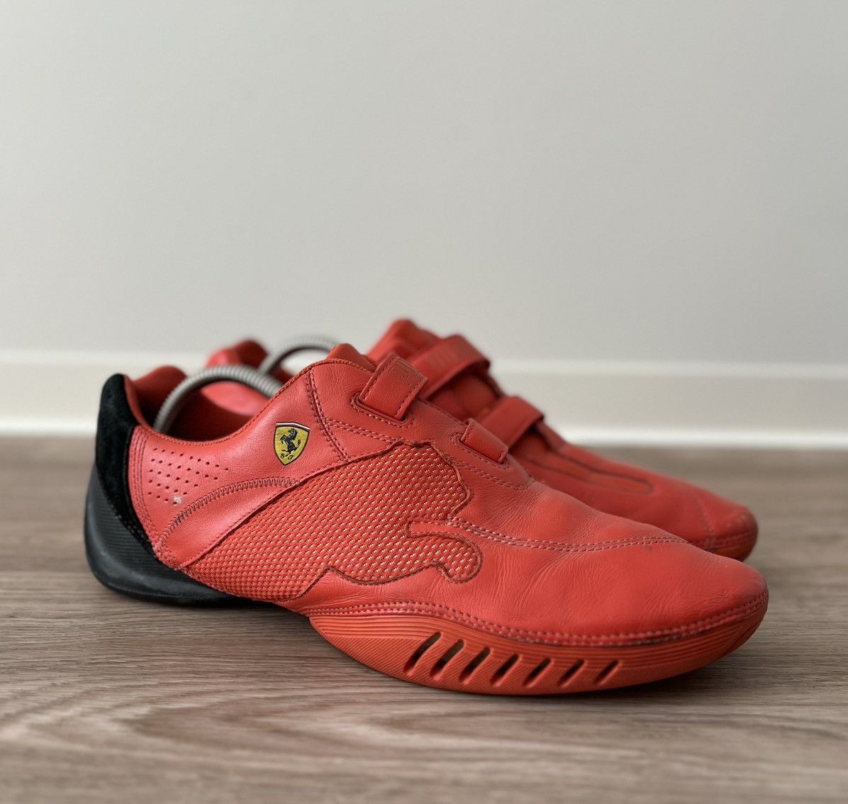 Ferrari × Puma Vintage Puma Ferrari Speed Cat Racing Red Sneakers Size US 11.5 / EU 44-45 - 1 Thumbnail