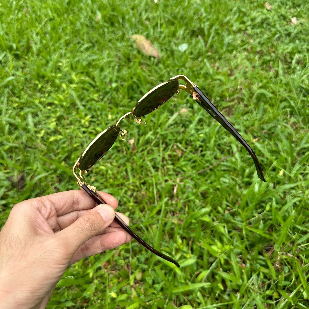 Versace Gianni Versace S64 31L Vintage Medusa Sunglasses Italy Size ONE SIZE - 10 Thumbnail