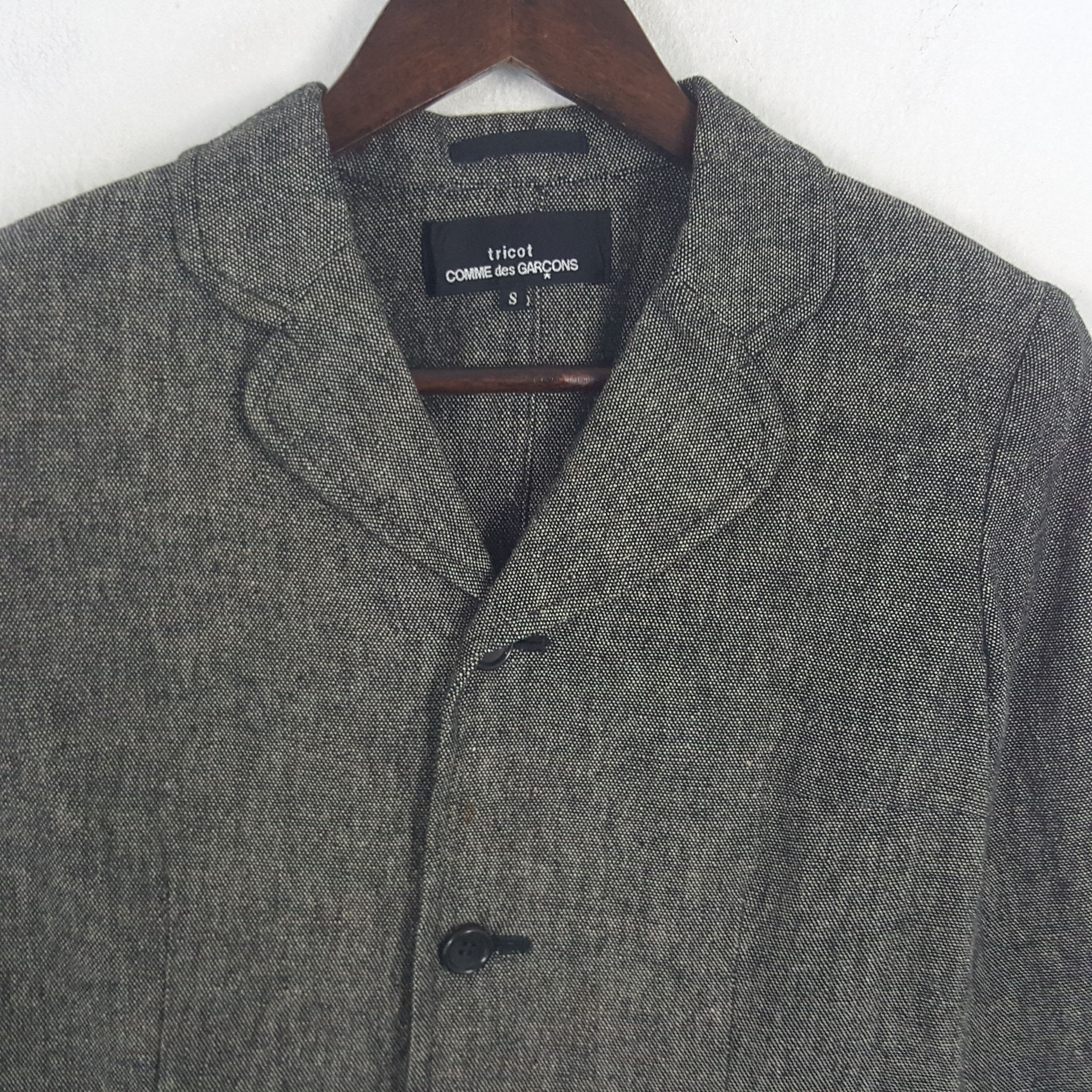 Comme des Garcons × Tricot Comme des Garcons × Vintage Vintage Tricot COMME DES GARÇONS Blazer Coat Jacket Size S / US 4 / IT 40 - 2 Thumbnail