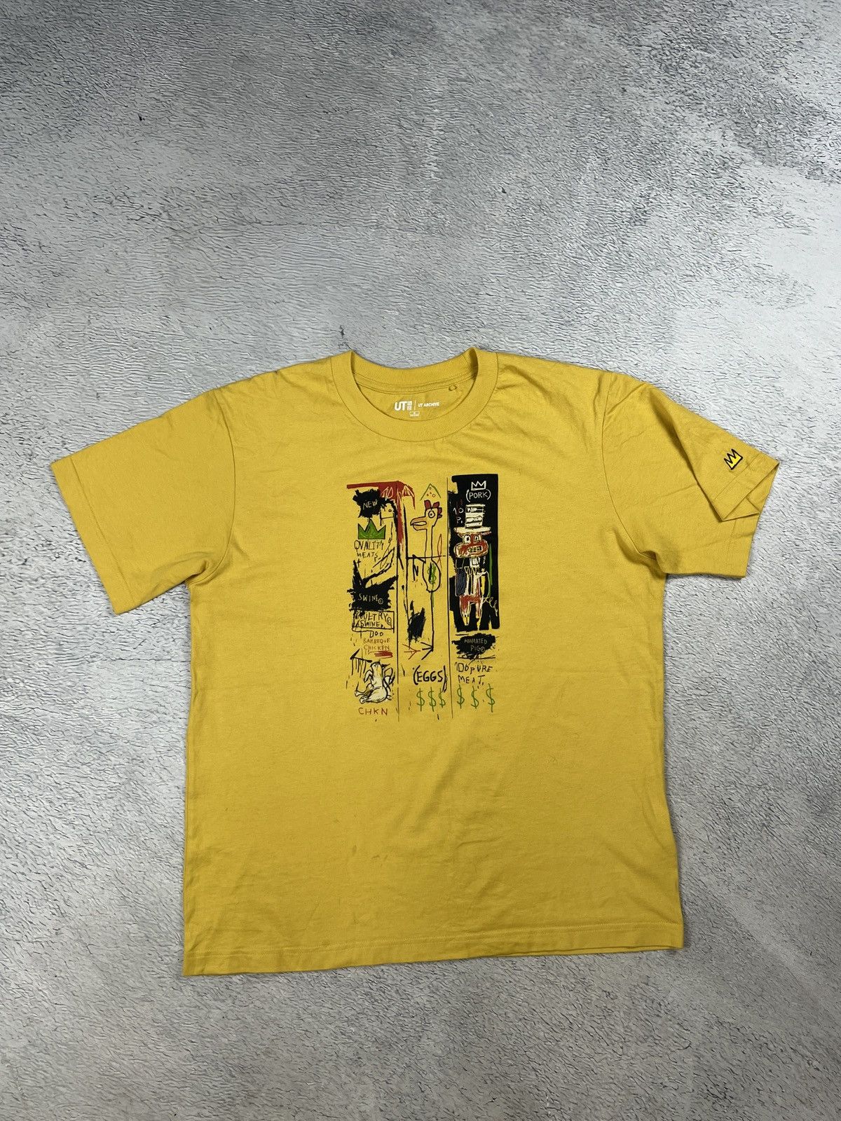 Designer × Jean-Michel Basquiat × Uniqlo Uniqlo x jean michel basquiat UT Archive tee Size US M / EU 48-50 / 2 - 1 Thumbnail