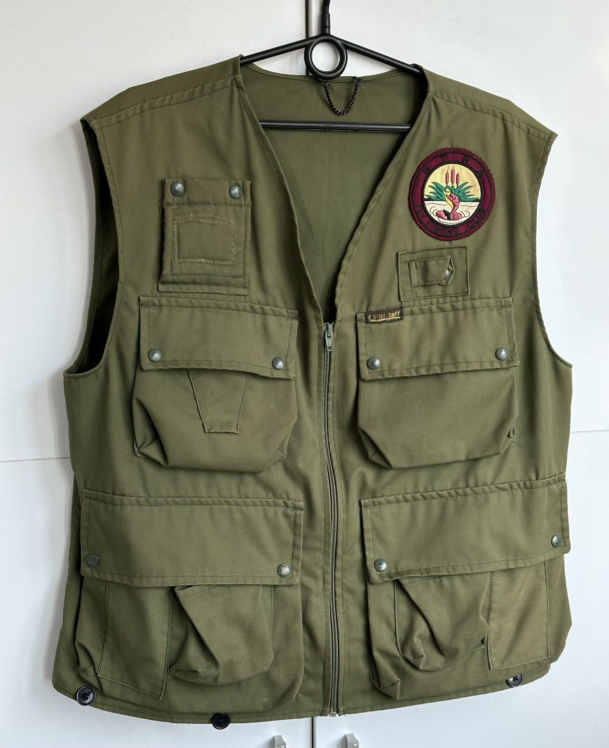 Belstaff Rare Vintage 70's BELSTAFF Multi Pocket Vest Waistcoat Sz L Size US L / EU 52-54 / 3 - 1 Thumbnail