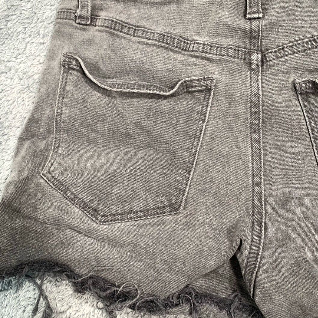 Madewell Madewell Jean Shorts high-rise denim Cut-Off Women 27 Gray Regular Size 27" / US 4 / IT 40 - 7 Thumbnail