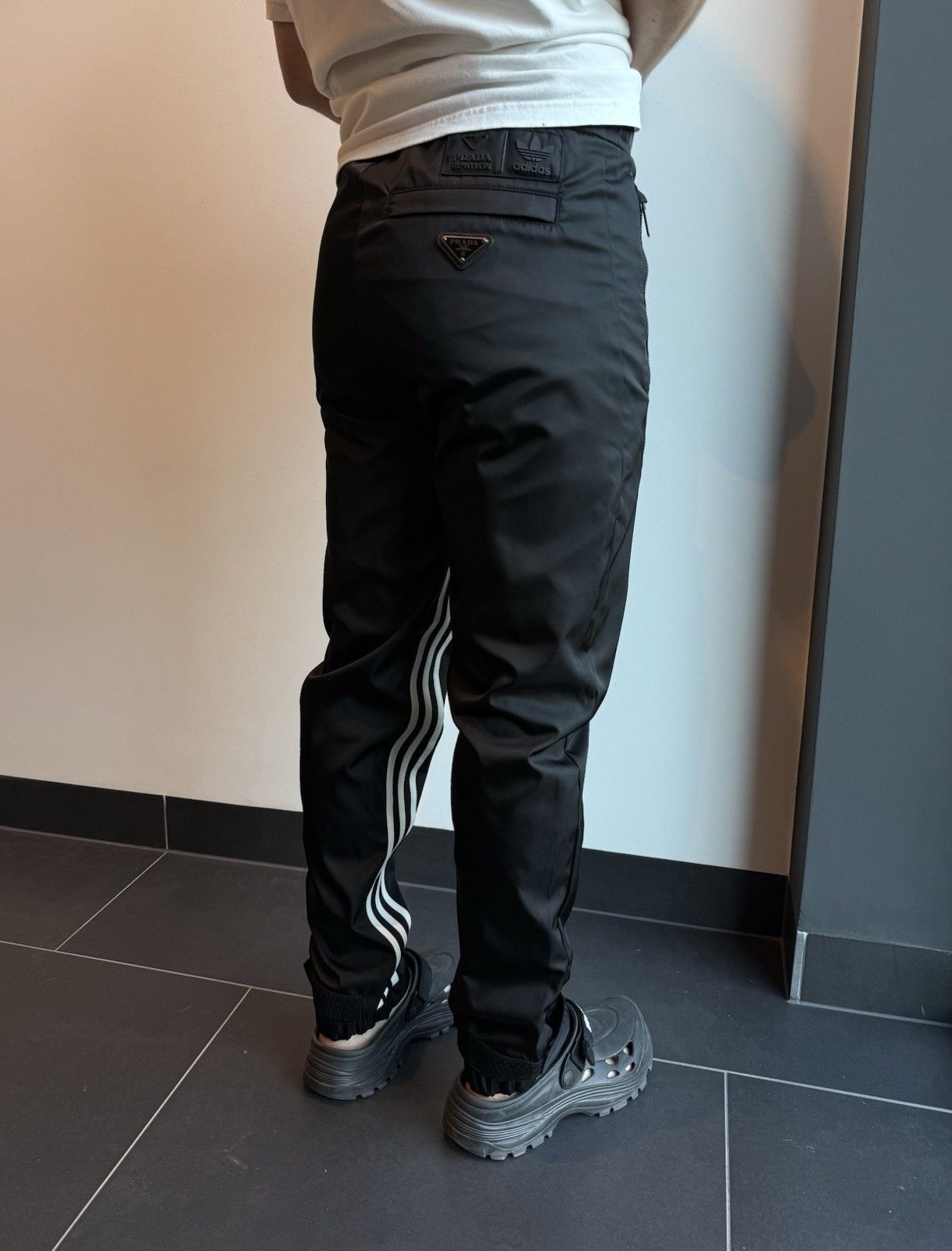 Adidas × Prada DDP Prada x Adidas Original Re-Nylon Pants Black Size XS Size US 30 / EU 46 - 8 Thumbnail