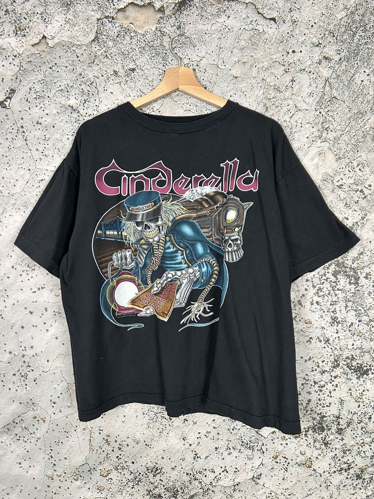 Band Tees × Vintage Vintage Cinderella Rock Band Tee 90s Rare Metal Size US L / EU 52-54 / 3 - 1 Thumbnail