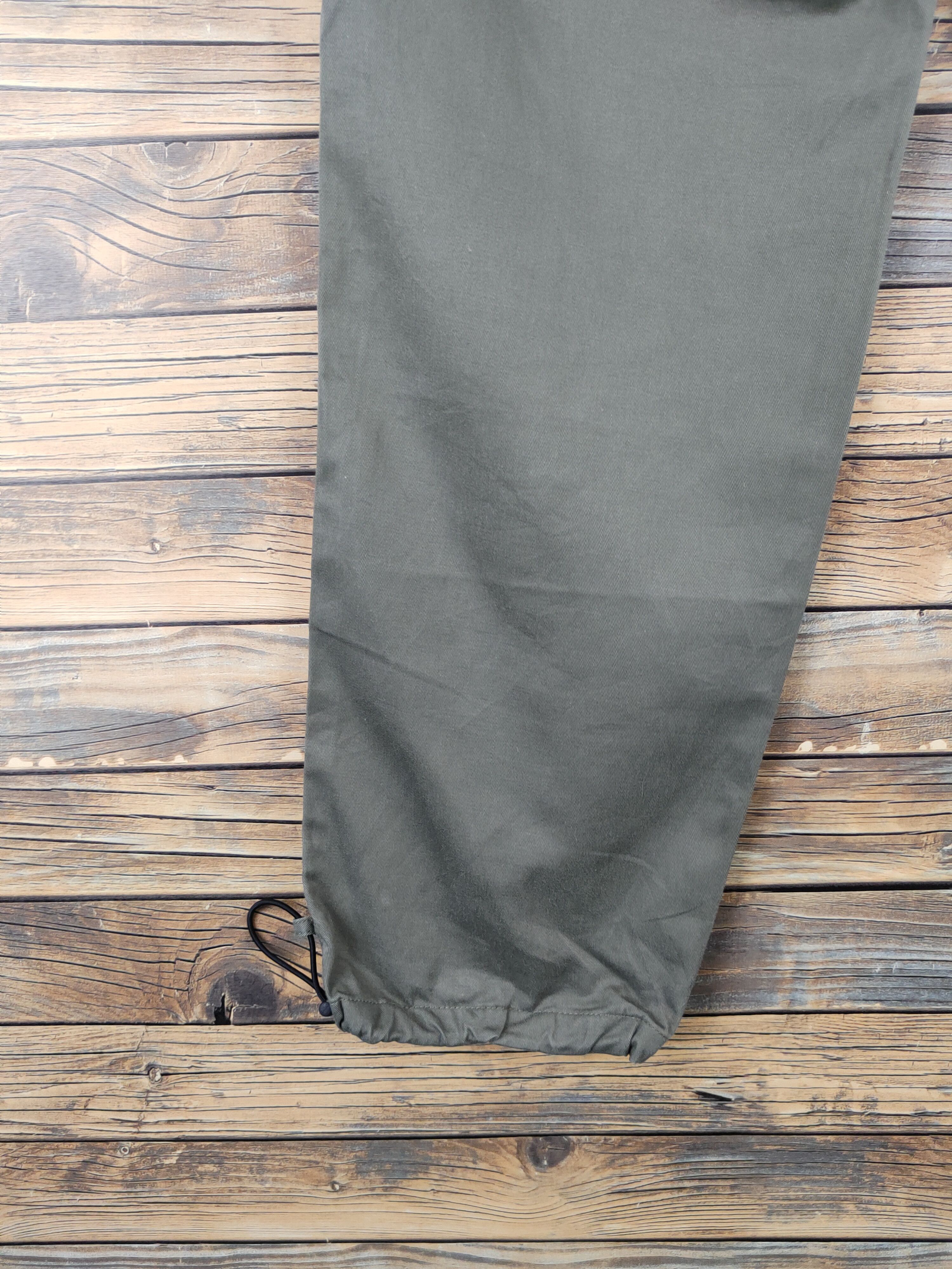 Japanese Brand Uniqlo Green Multipocket Tactical Cargo Pants #W1023 Size US 31 - 9 Thumbnail