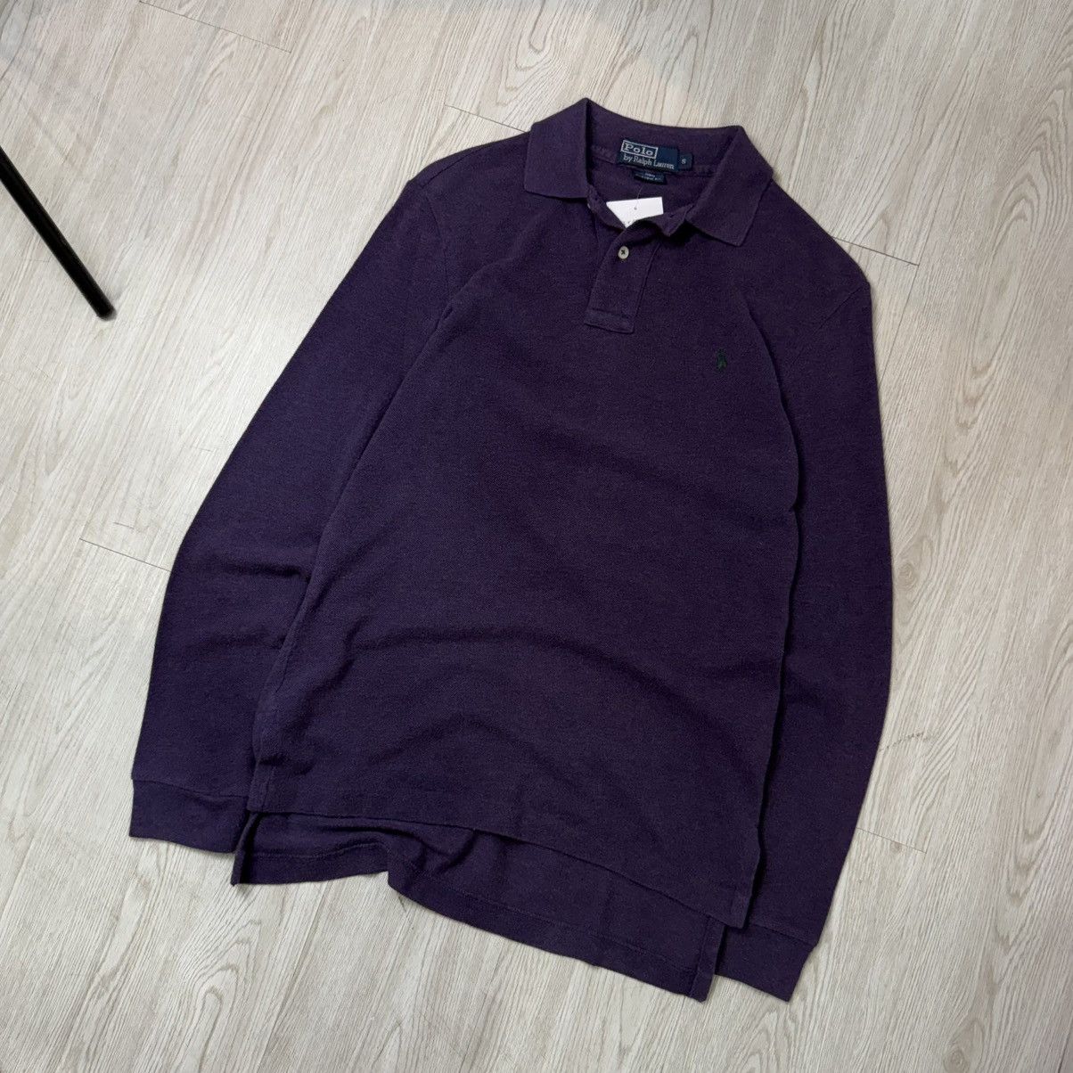 Polo Ralph Lauren Polo Ralph Lauren purple Long Poloshirt Size US S / EU 44-46 / 1 - 3 Thumbnail