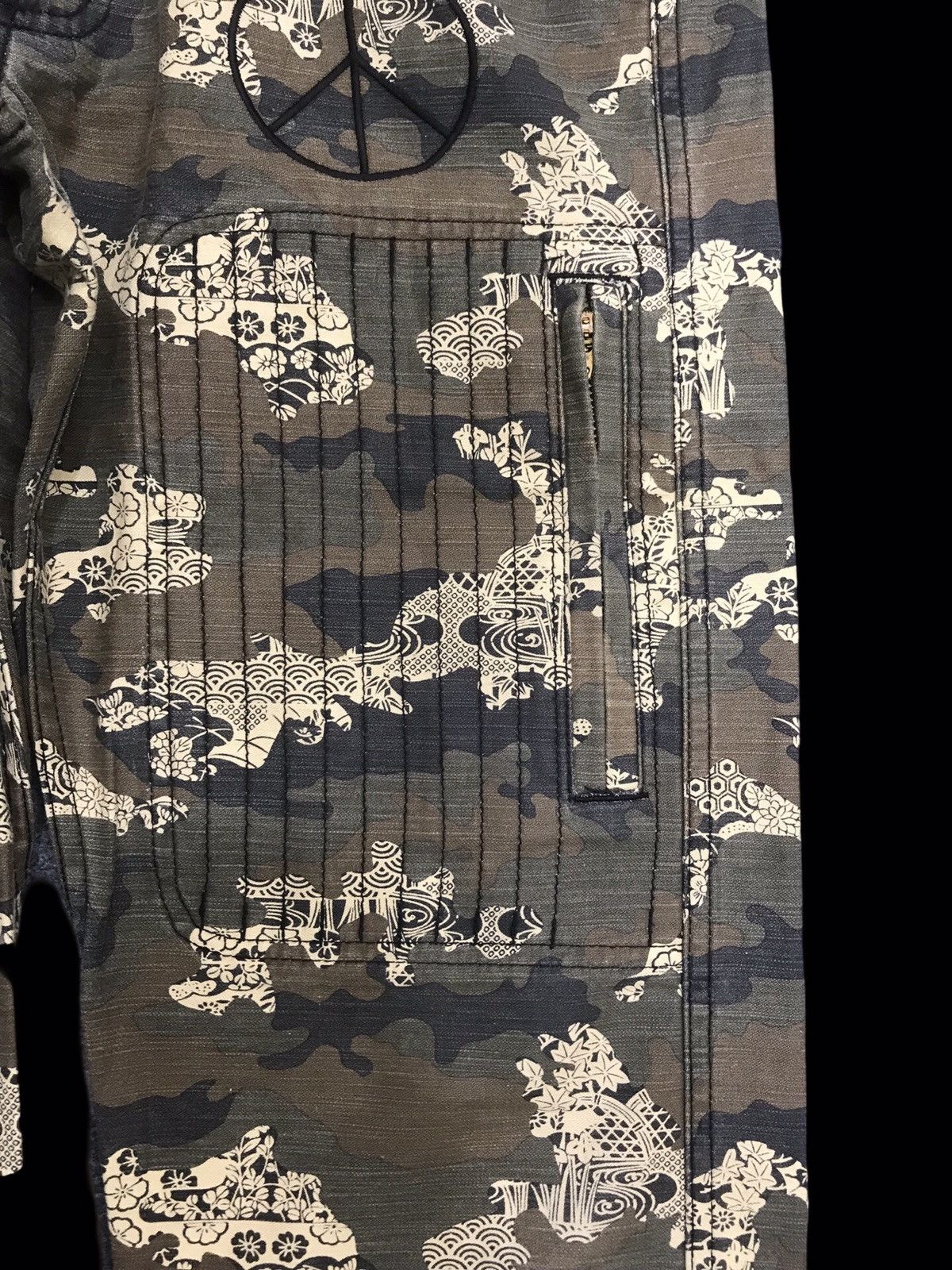 Japanese Brand 💥ARCHIVAL💥GEMSTONE Japan Tctical Multipocket Camo Pant F94 Size US 31 - 6 Thumbnail